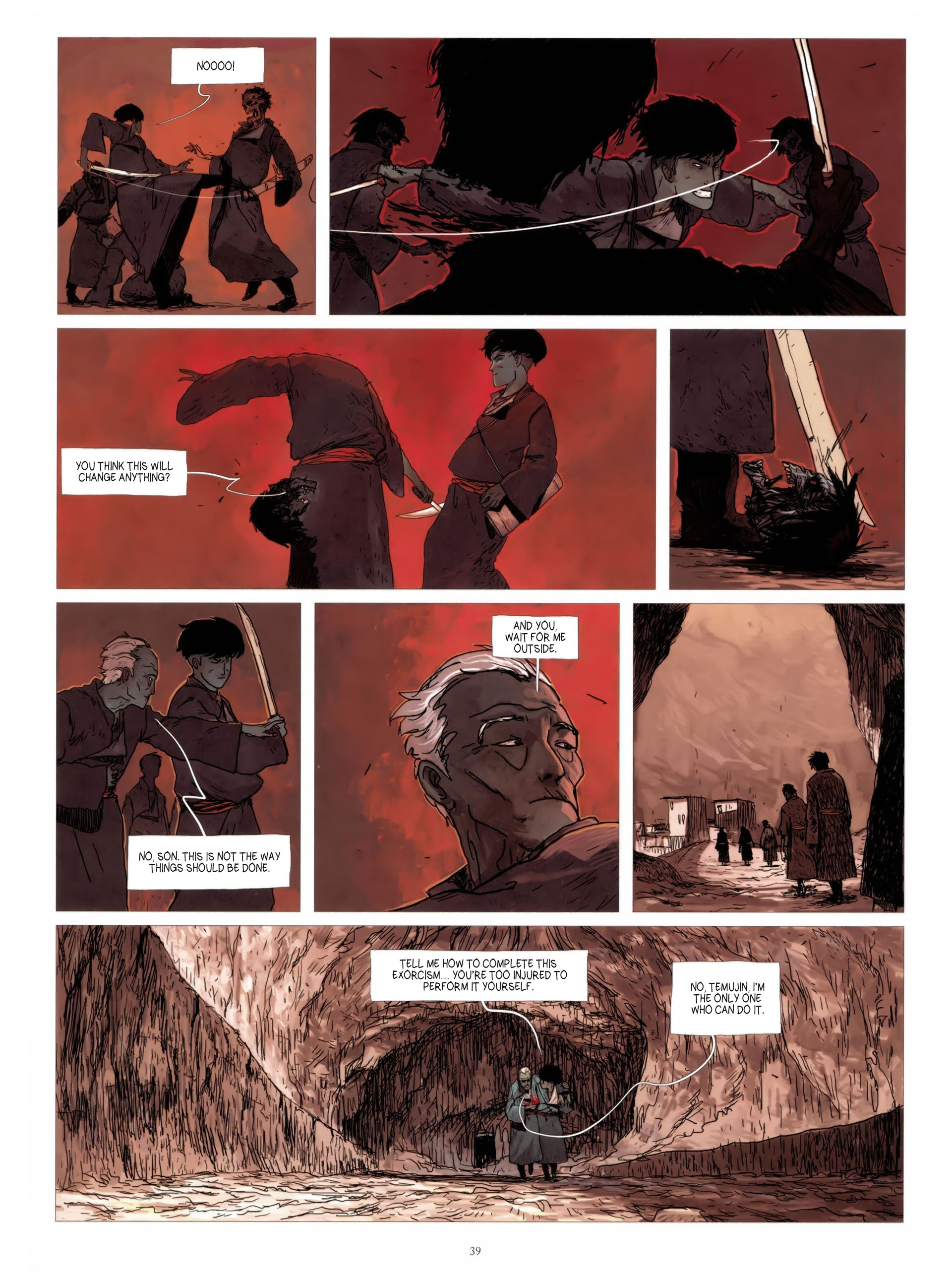 Read online Temujin comic -  Issue #1 - 41