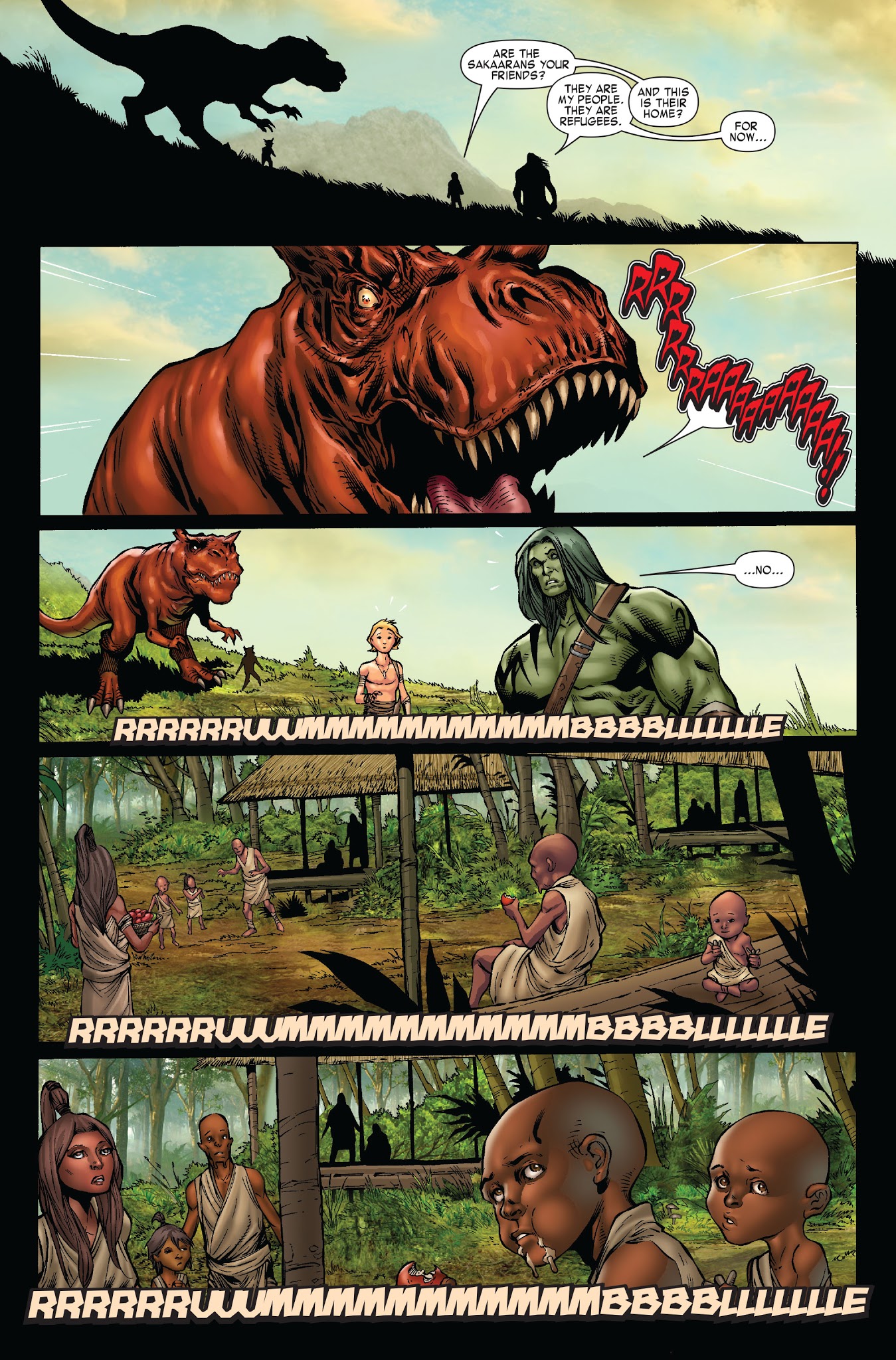 Read online Skaar: King of the Savage Land comic -  Issue # TPB - 49