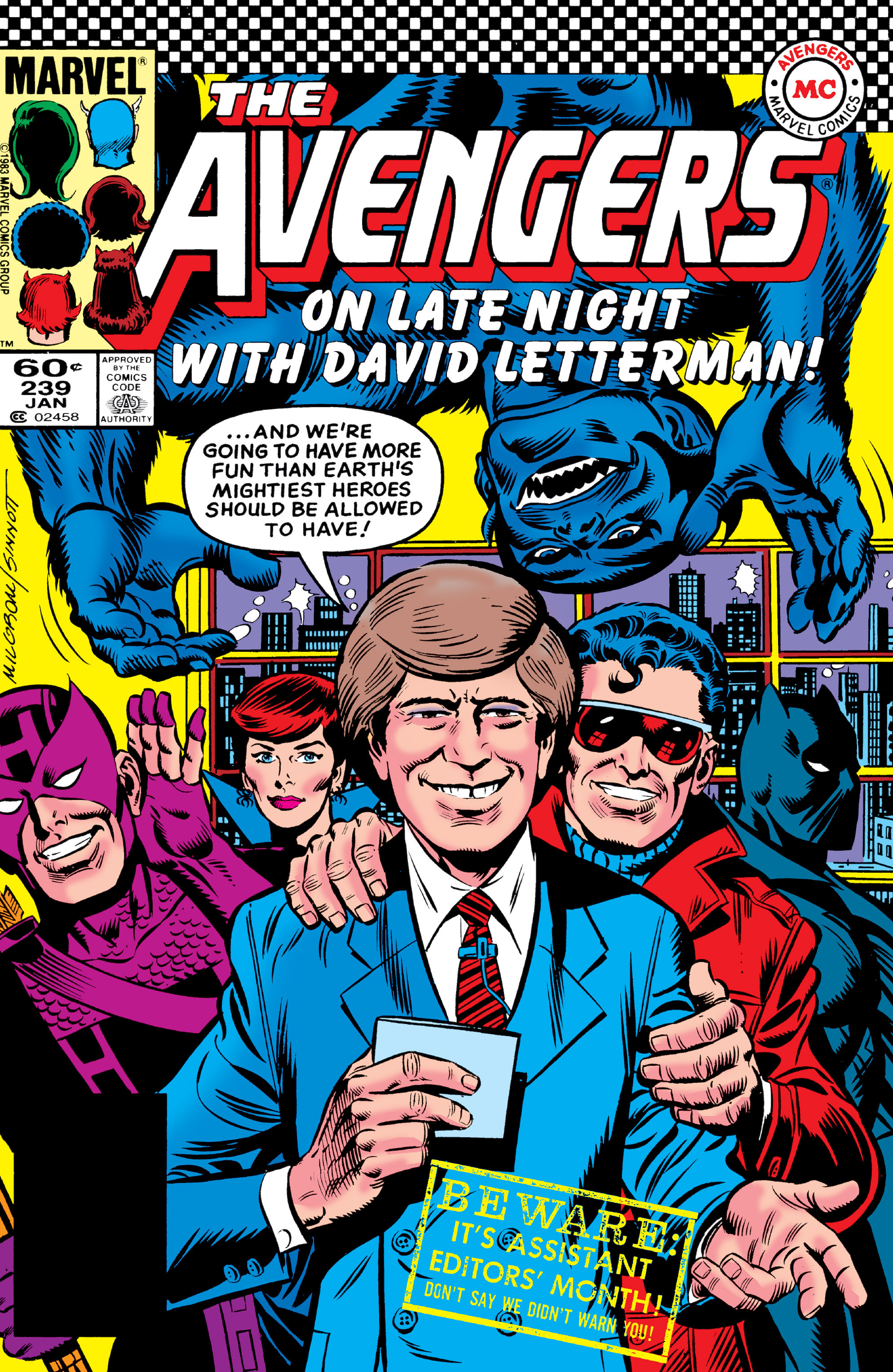 Read online The Avengers (1963) comic -  Issue #239 - 1