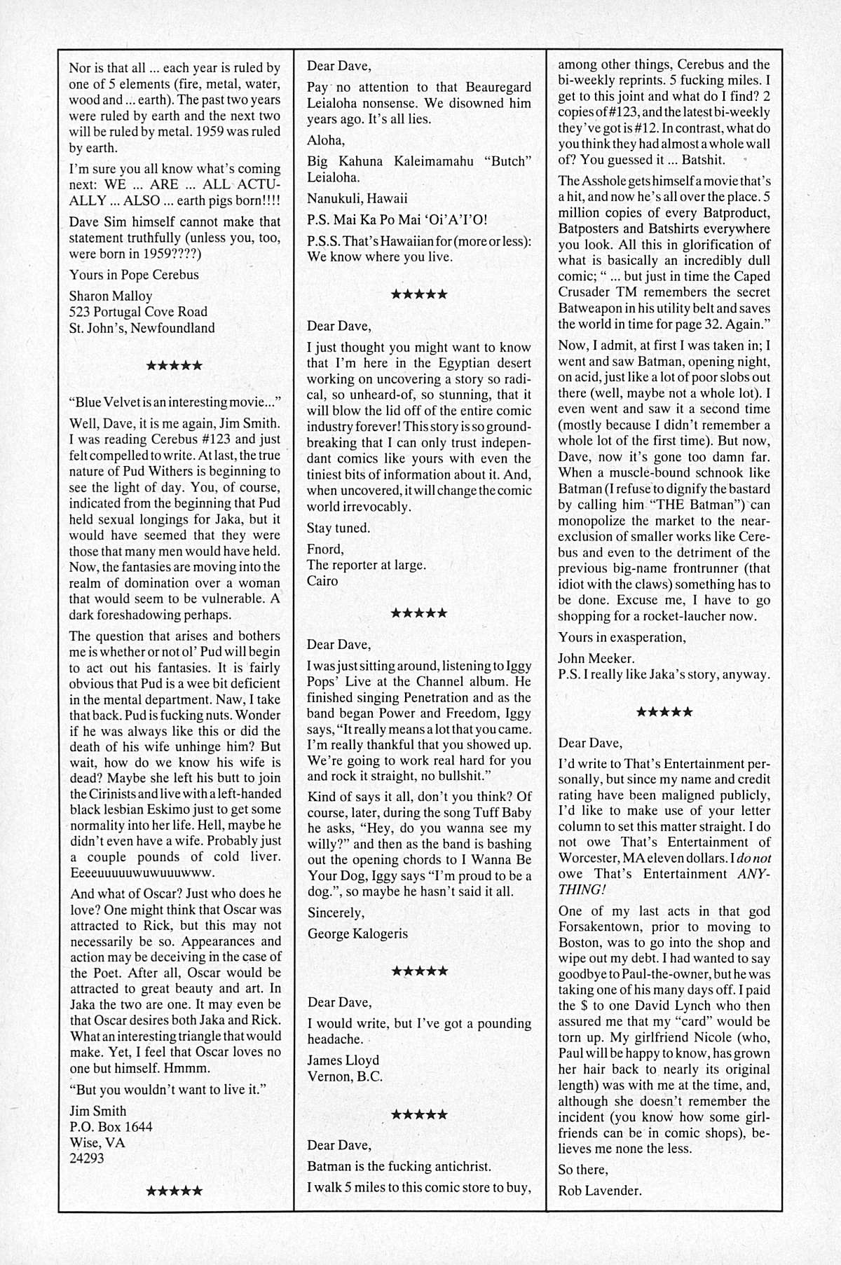 Read online Cerebus comic -  Issue #125 - 24