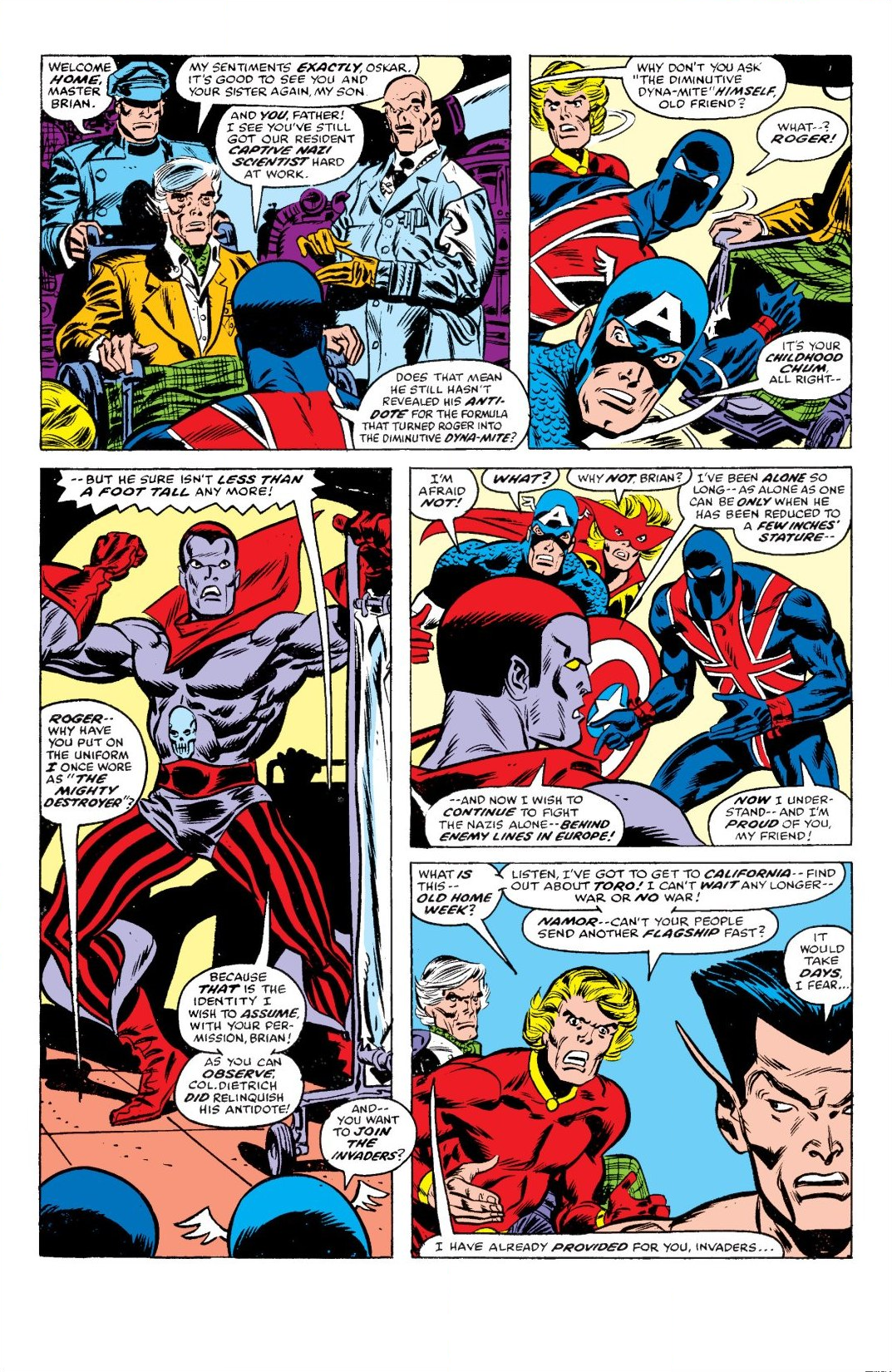 Read online The Invaders Classic comic -  Issue # TPB 2 (Part 1) - 49