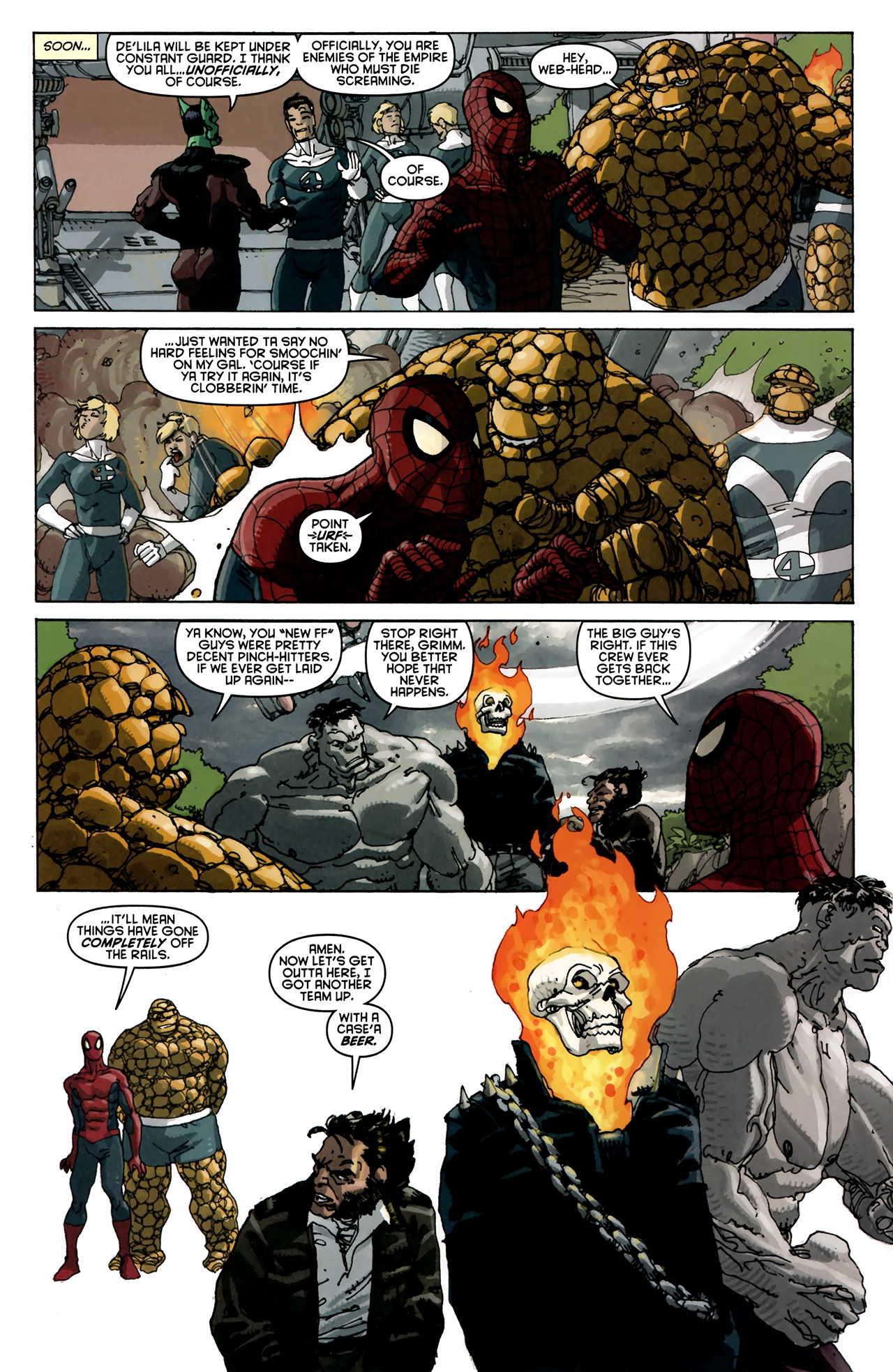 Read online Spider-Man/Fantastic Four comic -  Issue #3 - 19