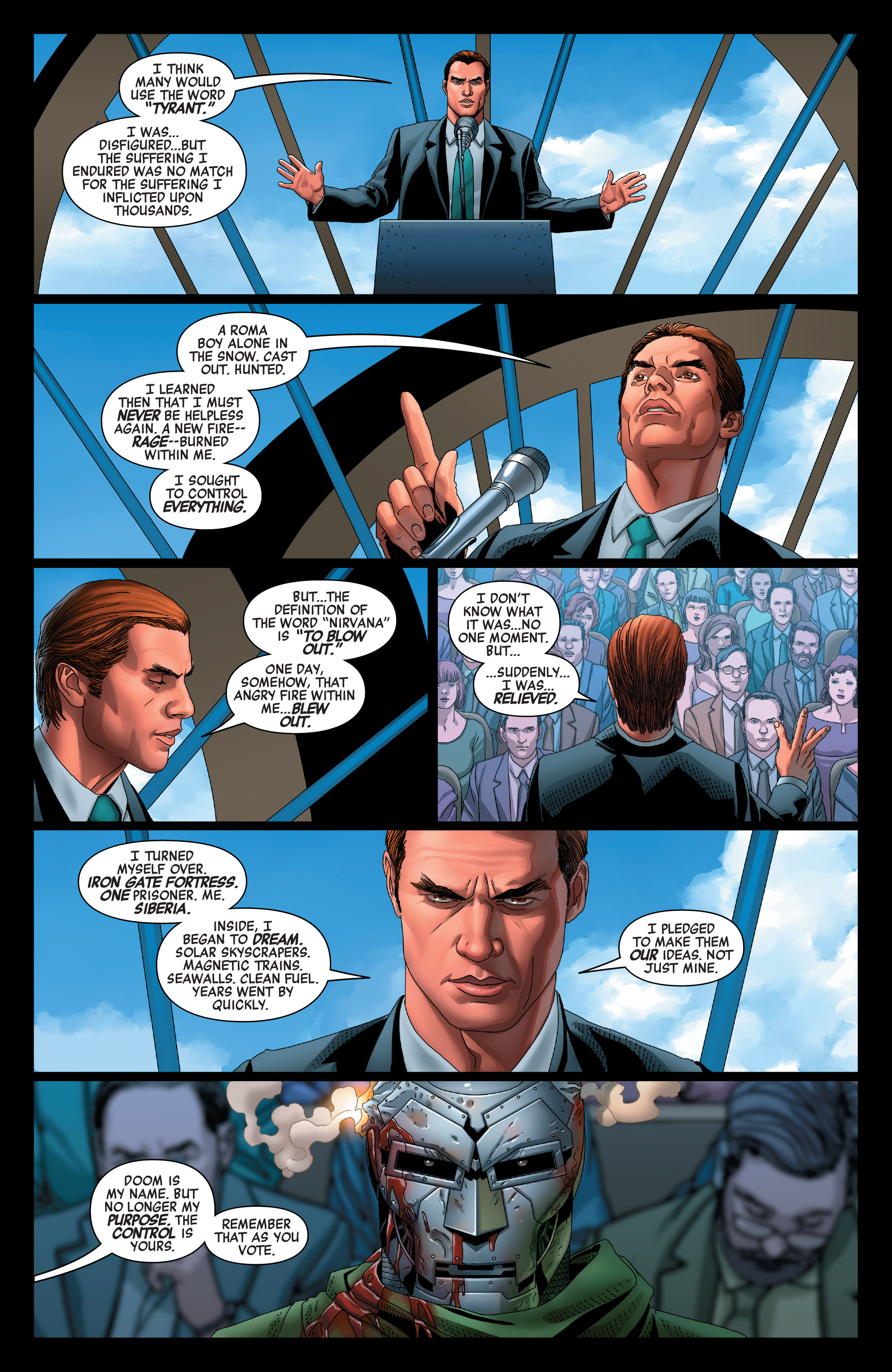 Read online Doctor Doom comic -  Issue #3 - 4