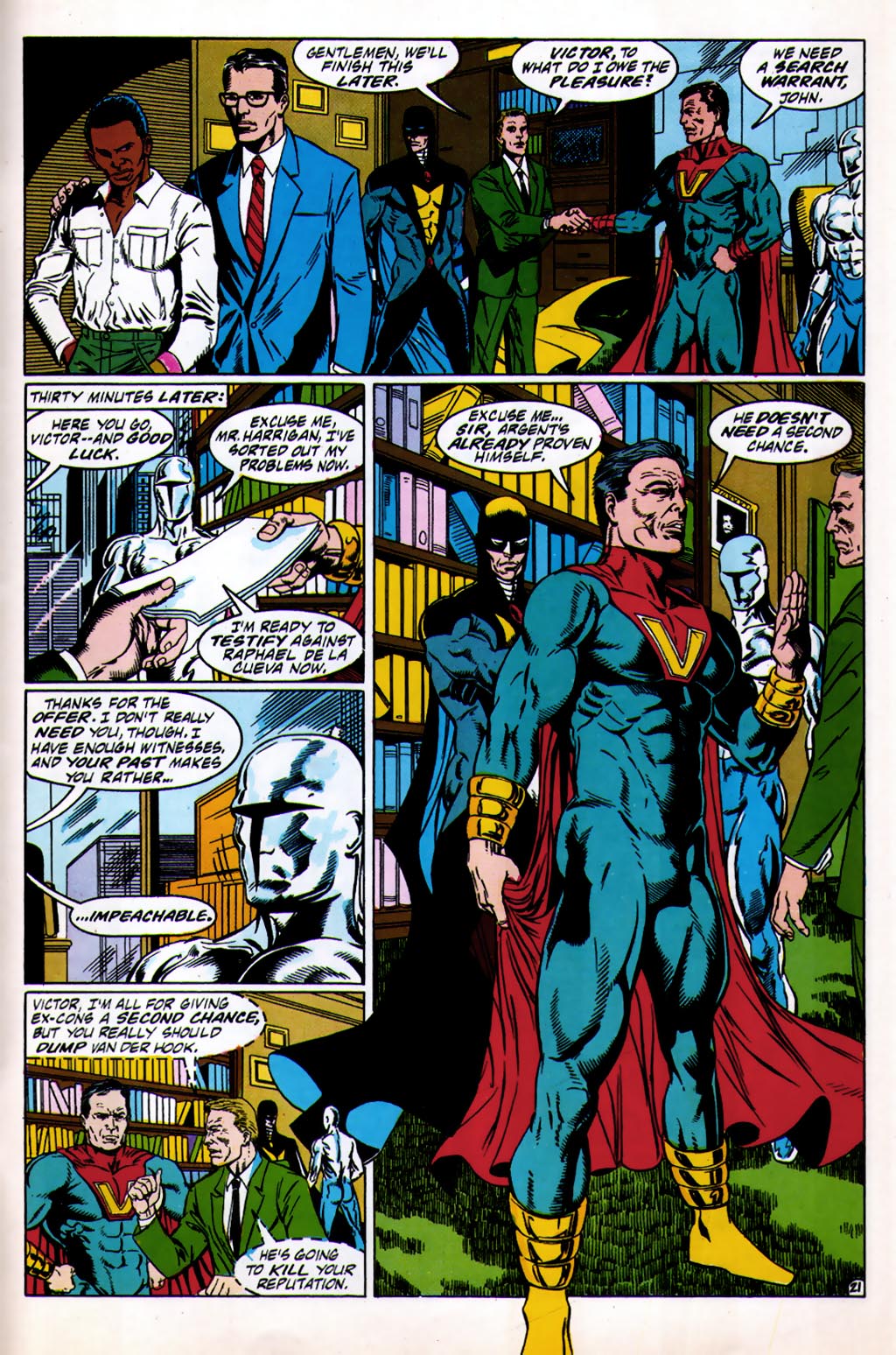 Read online Hero Alliance (1989) comic -  Issue #8 - 25