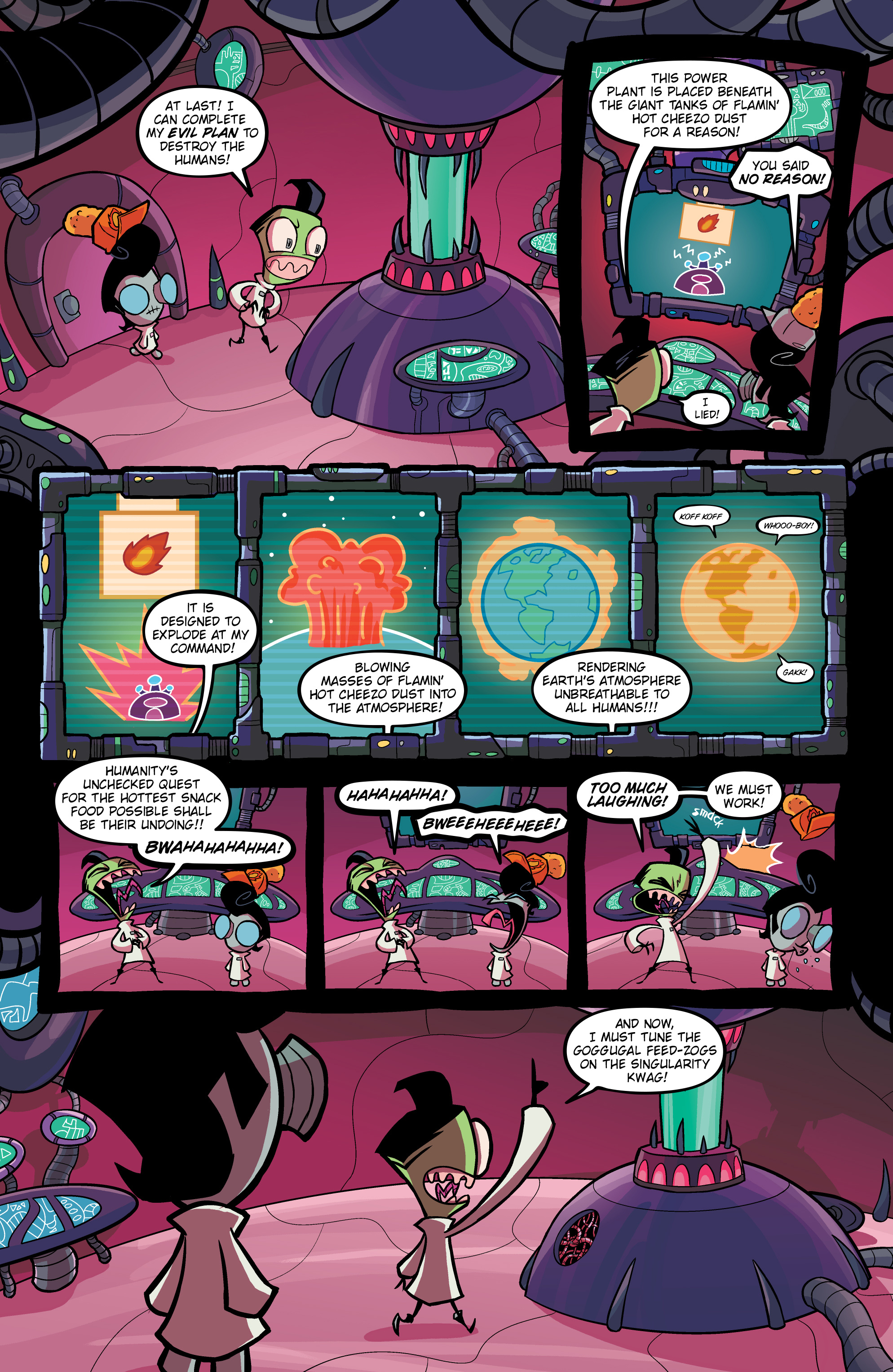 Read online Invader Zim comic -  Issue # _TPB 5 - 11