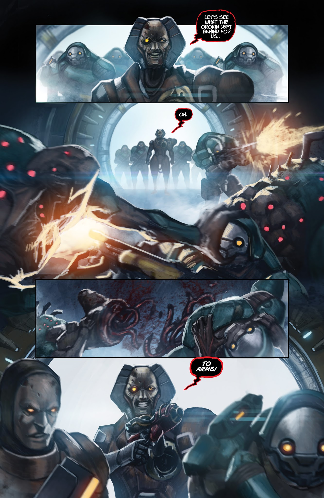 Read online Warframe comic -  Issue #4 - 17