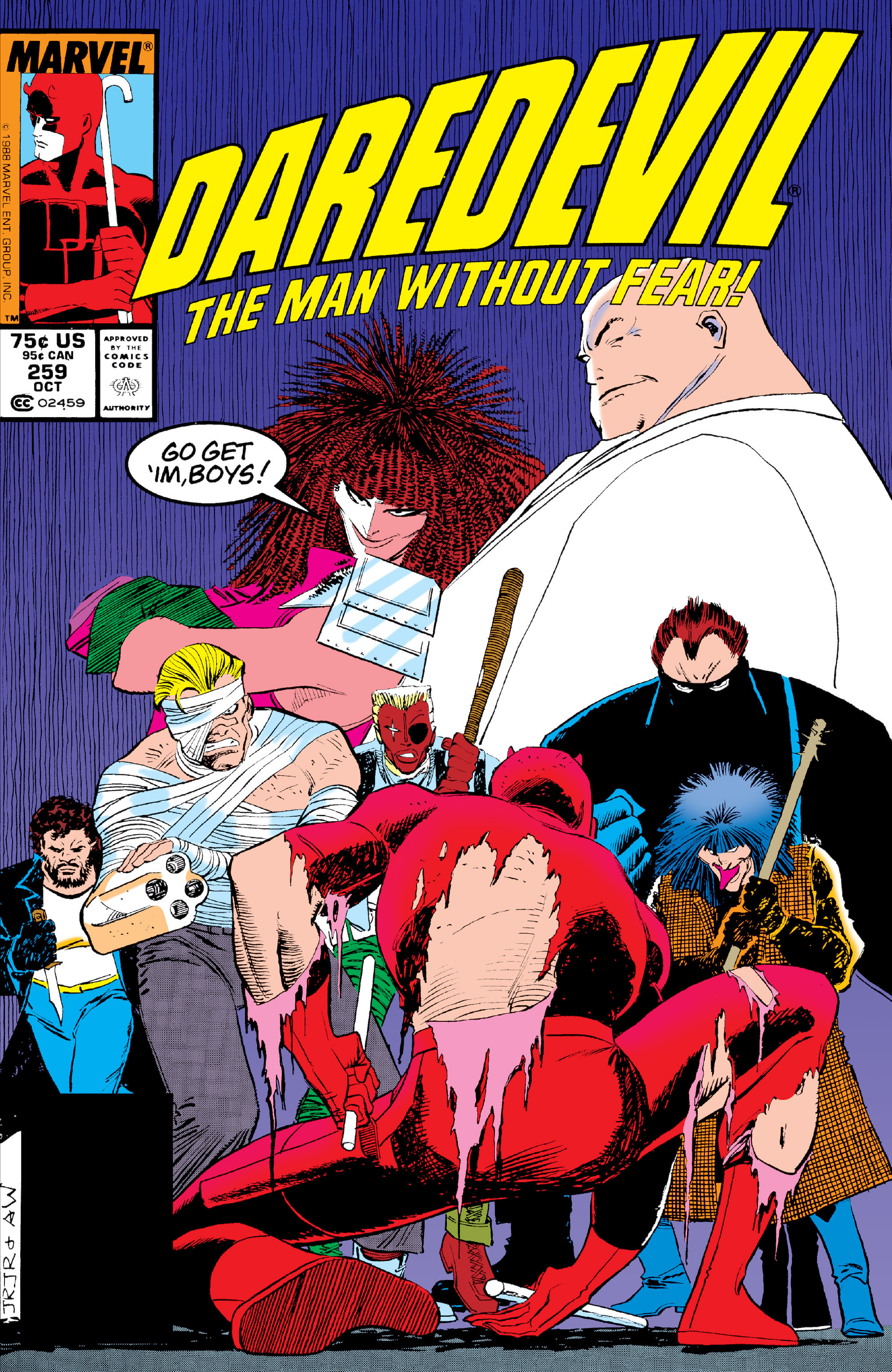 Read online Daredevil Epic Collection: A Touch Of Typhoid comic -  Issue # TPB (Part 1) - 165
