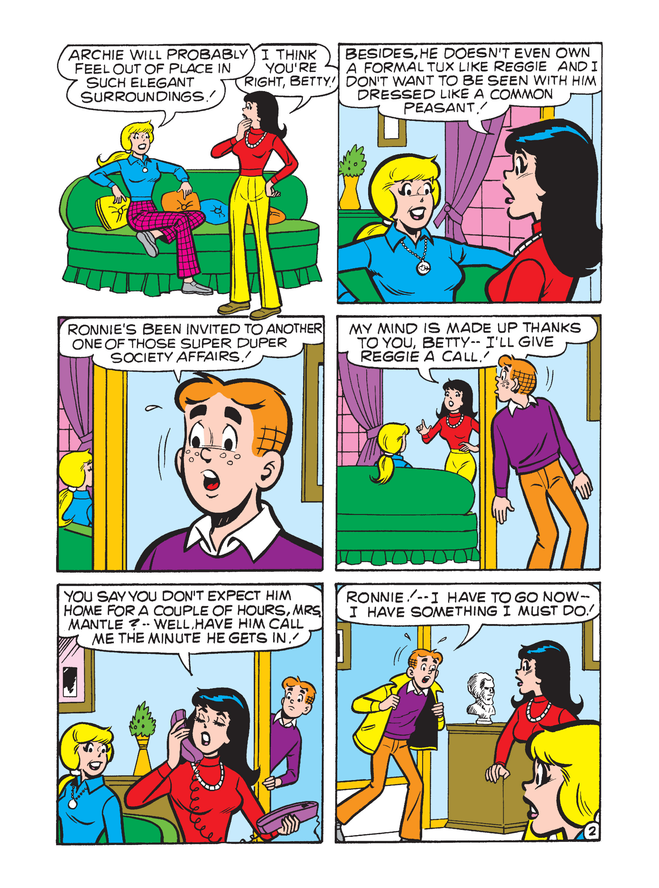 Read online Betty and Veronica Double Digest comic -  Issue #210 - 122