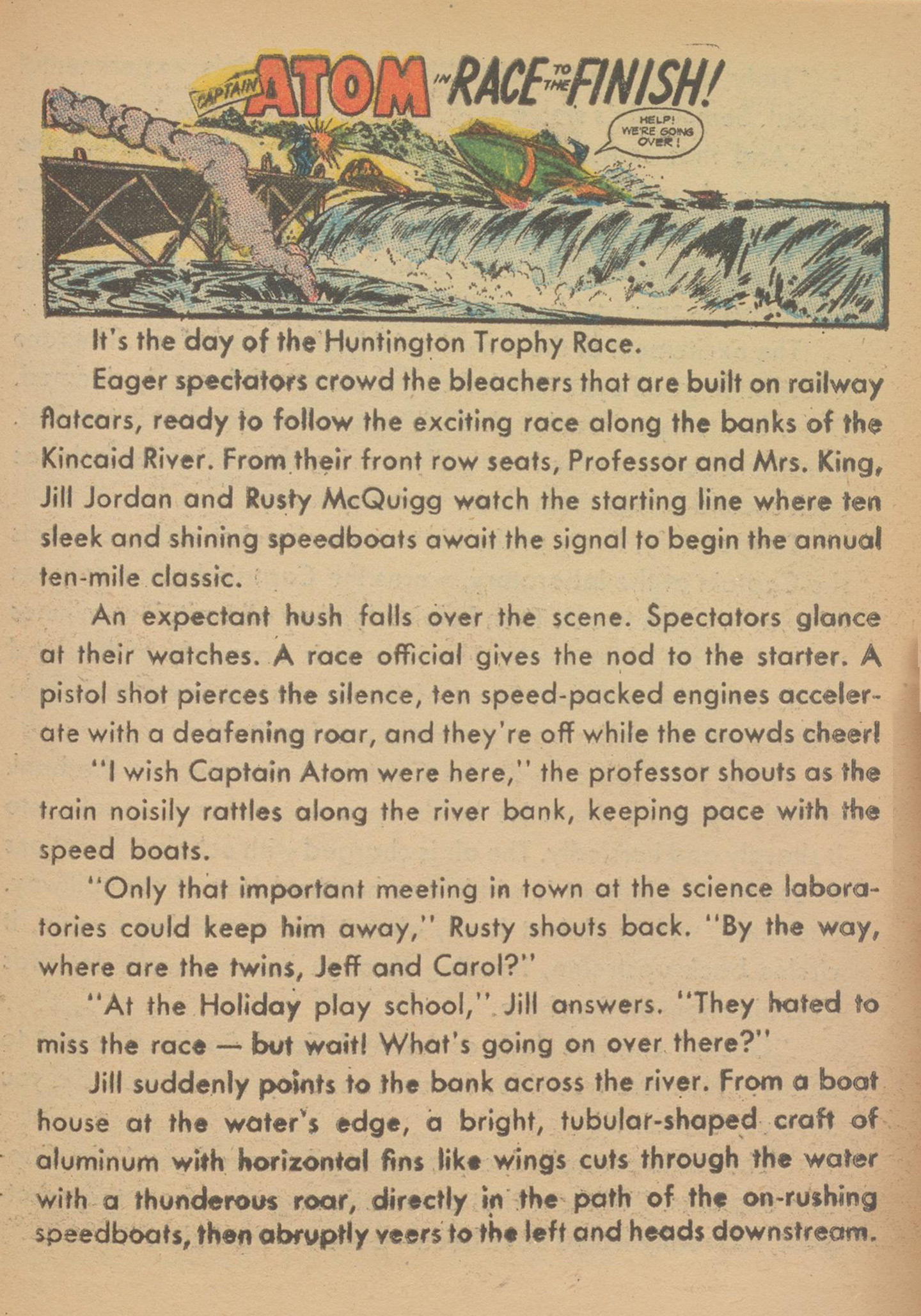 Read online Captain Atom (1950) comic -  Issue #1 - 35