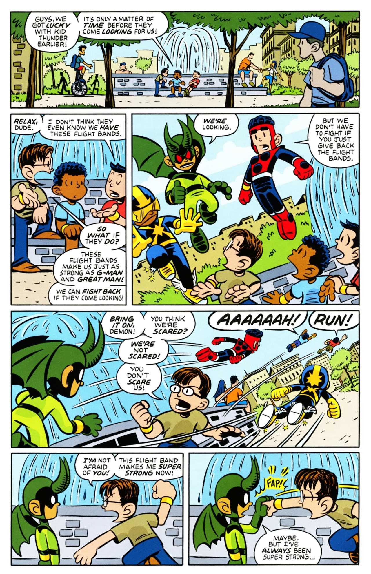 Read online G-Man: Cape Crisis comic -  Issue #2 - 13