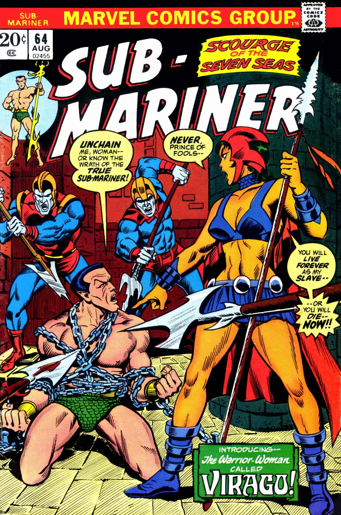 Read online The Sub-Mariner comic -  Issue #64 - 1