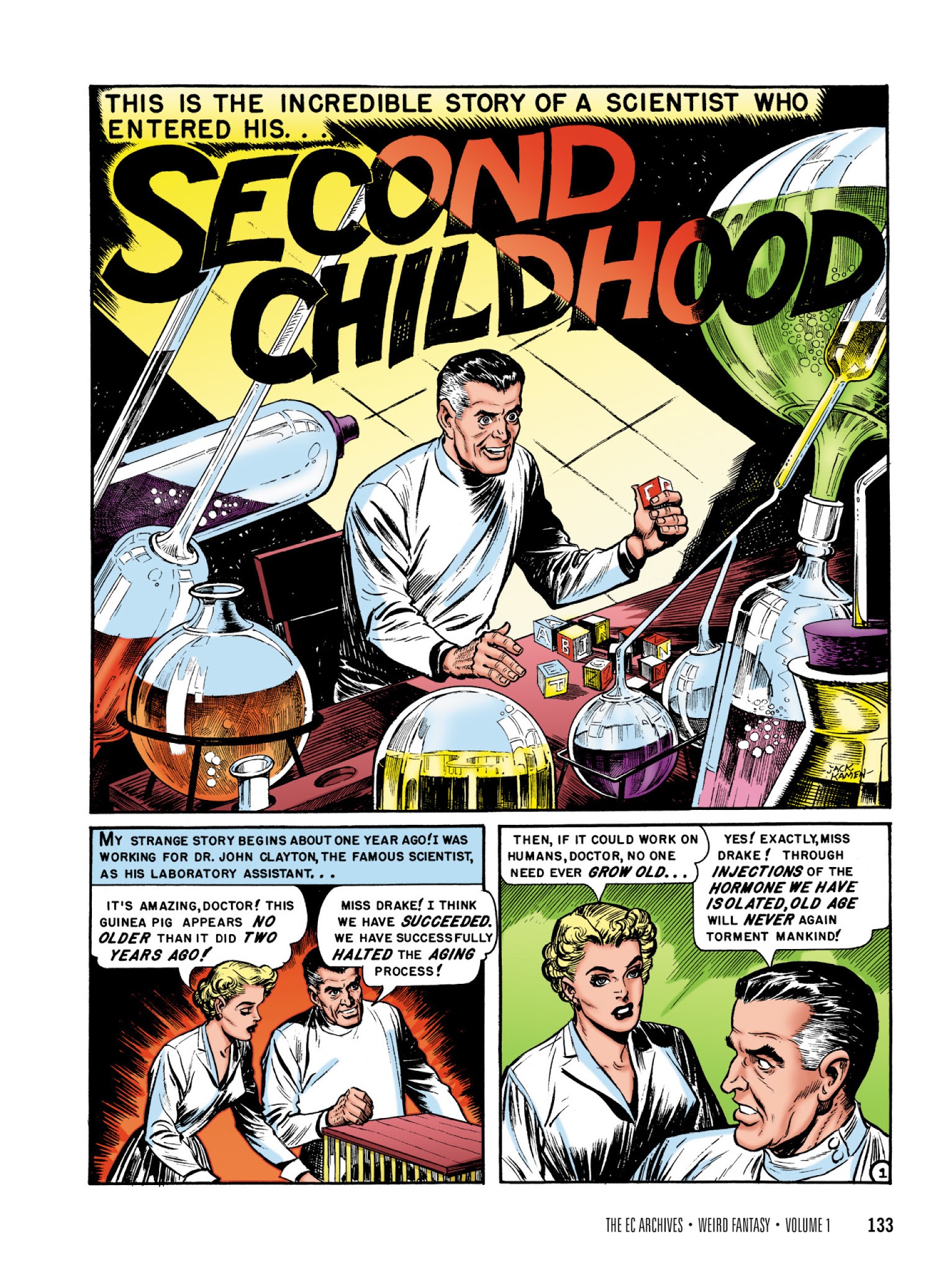 Read online The EC Archives: Weird Fantasy comic -  Issue # TPB 1 - 135