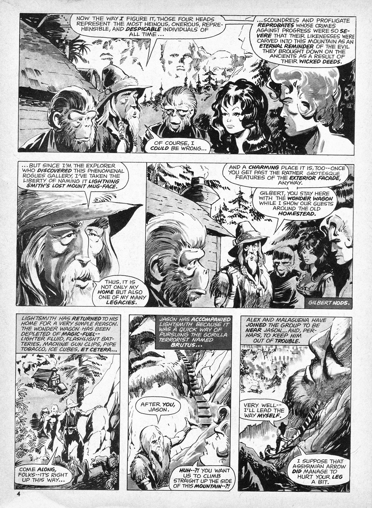 Read online Planet of the Apes comic -  Issue #14 - 4