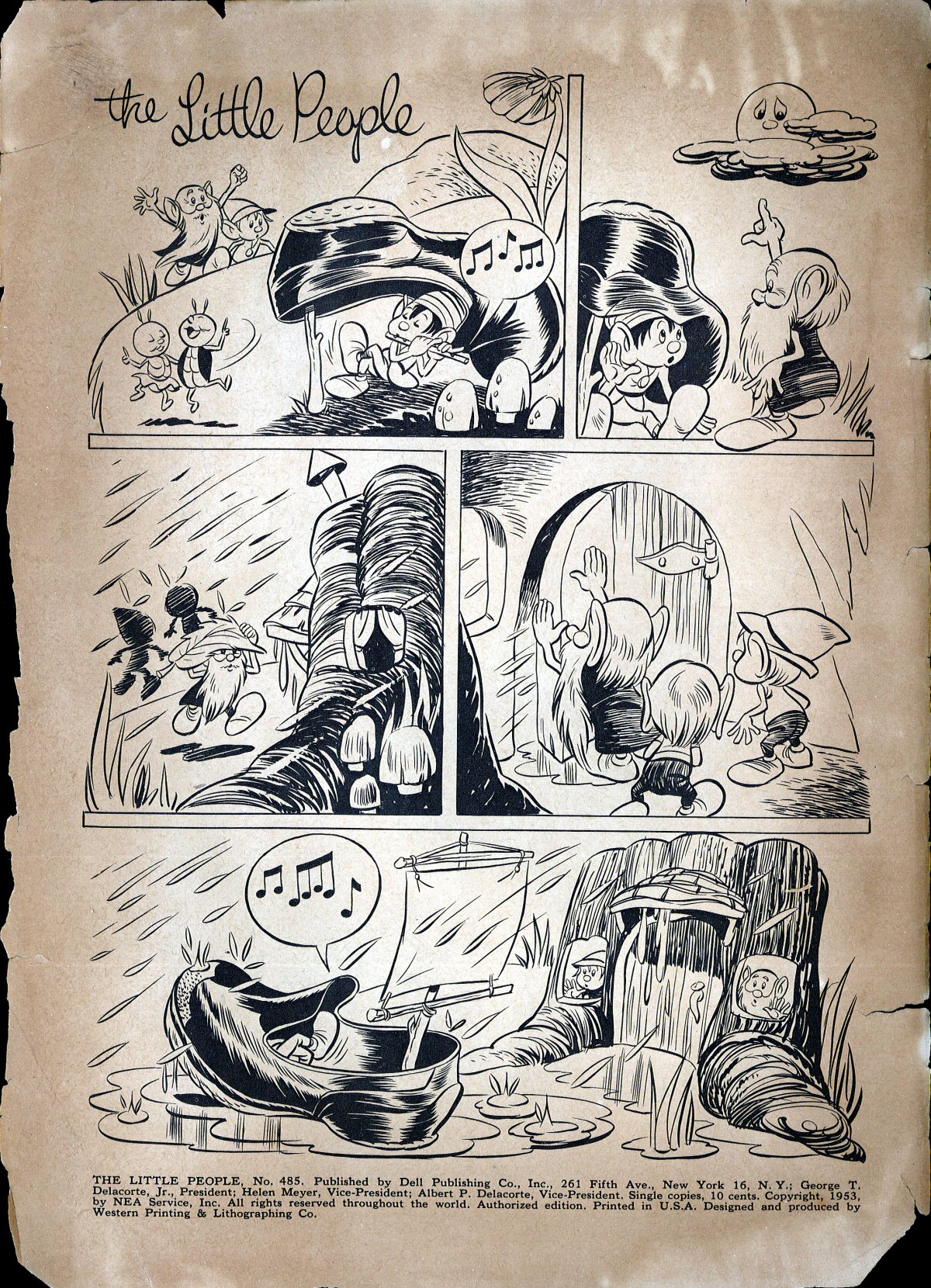 Read online Four Color Comics comic -  Issue #485 - 2