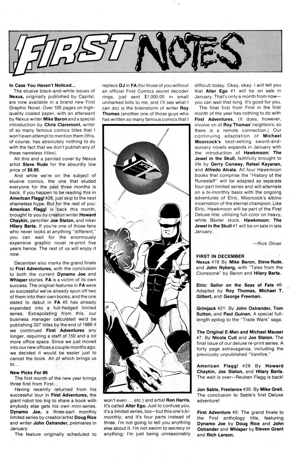 Read online American Flagg! comic -  Issue #28 - 13
