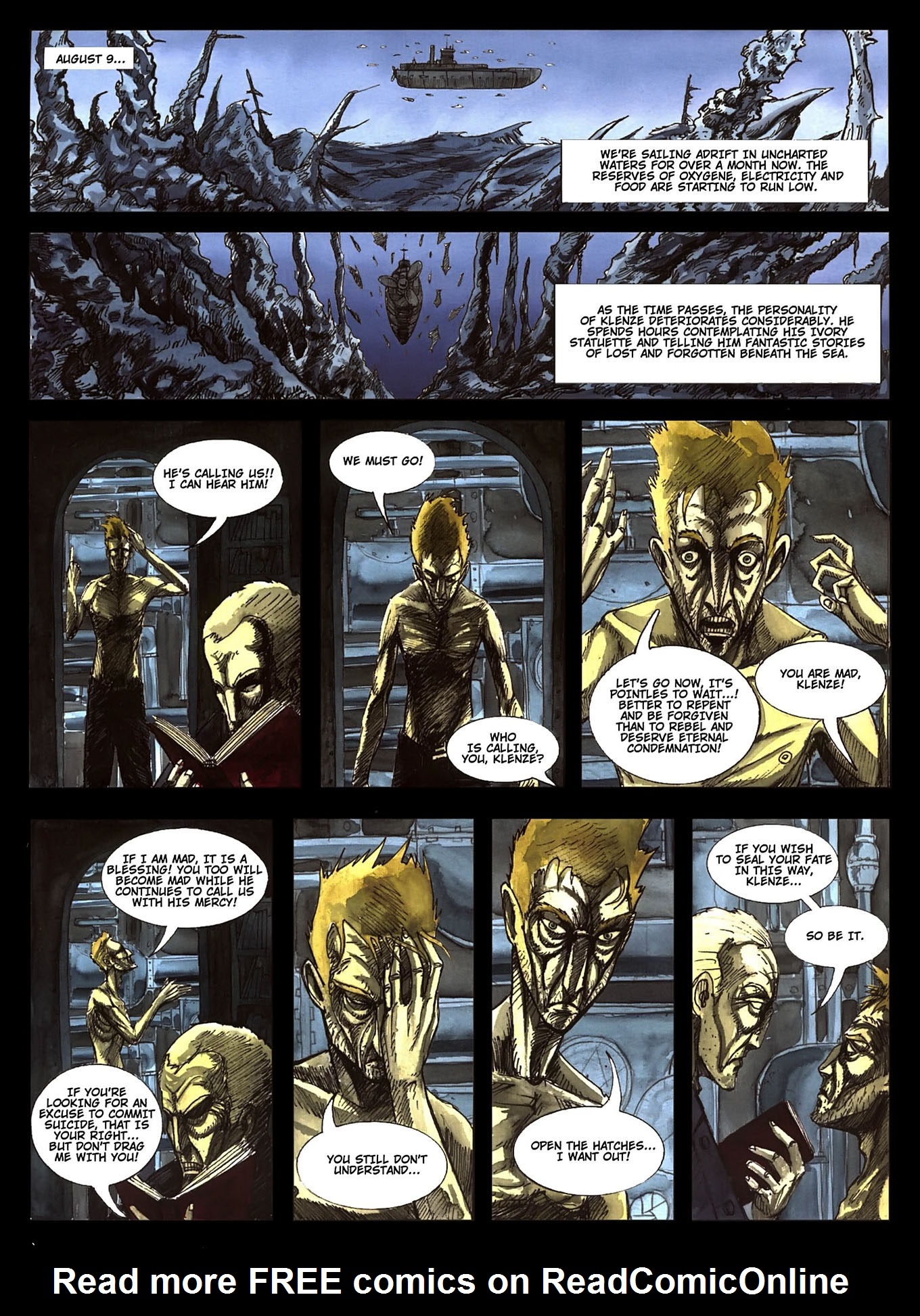 Read online H.P. Lovecraft - The Temple comic -  Issue # Full - 70