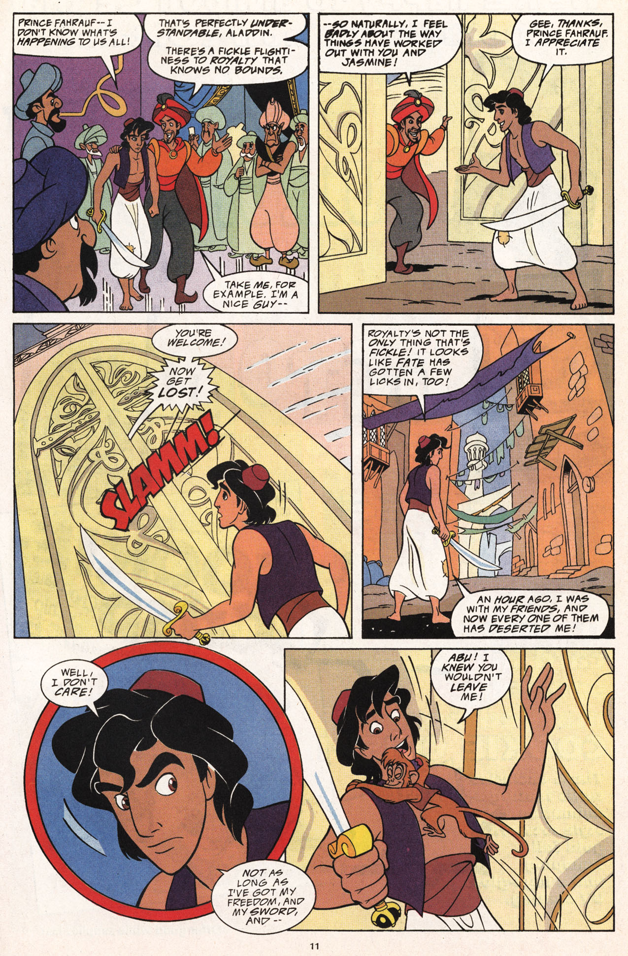 Read online Disney's Aladdin comic -  Issue #3 - 13