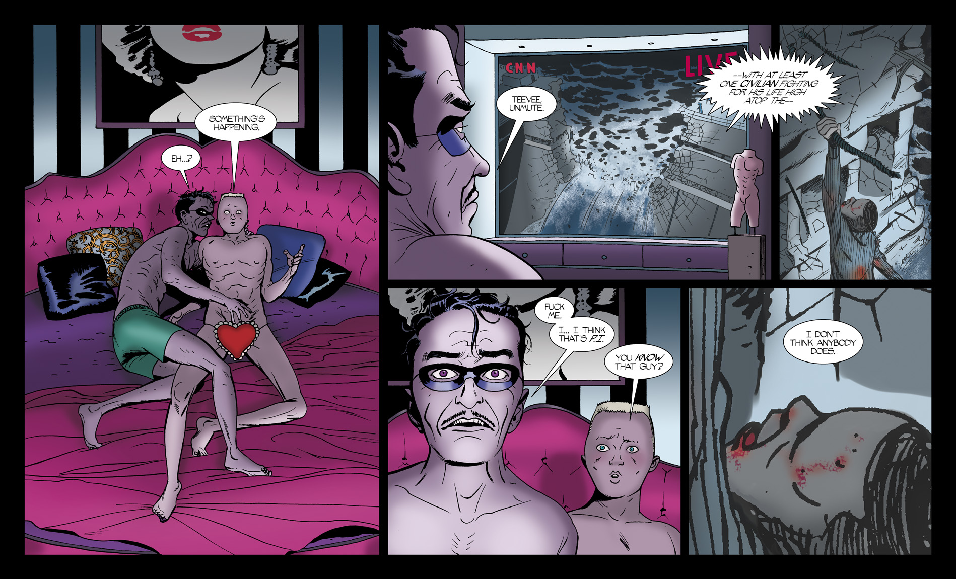 Read online The Private Eye comic -  Issue # _TPB 2 - 122