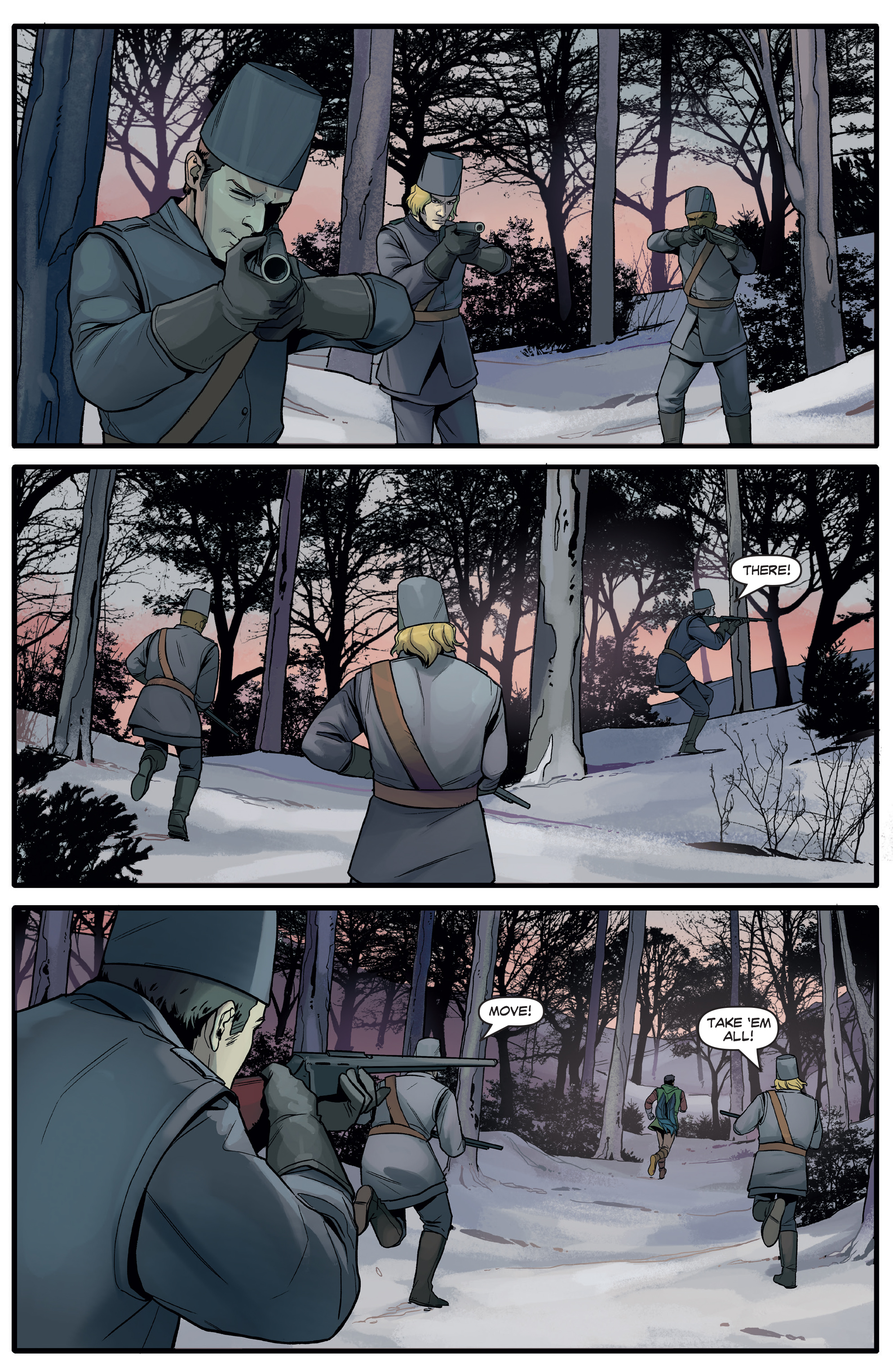 Read online Carnival Row: Sparrowhawk comic -  Issue # Full - 16