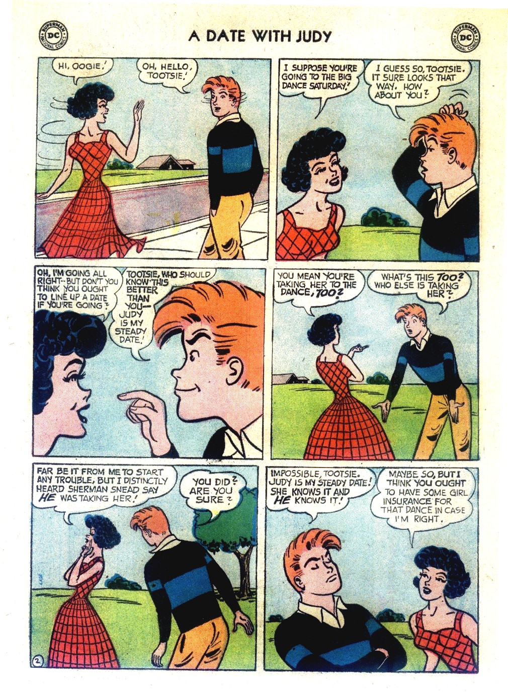 Read online A Date with Judy comic -  Issue #66 - 28