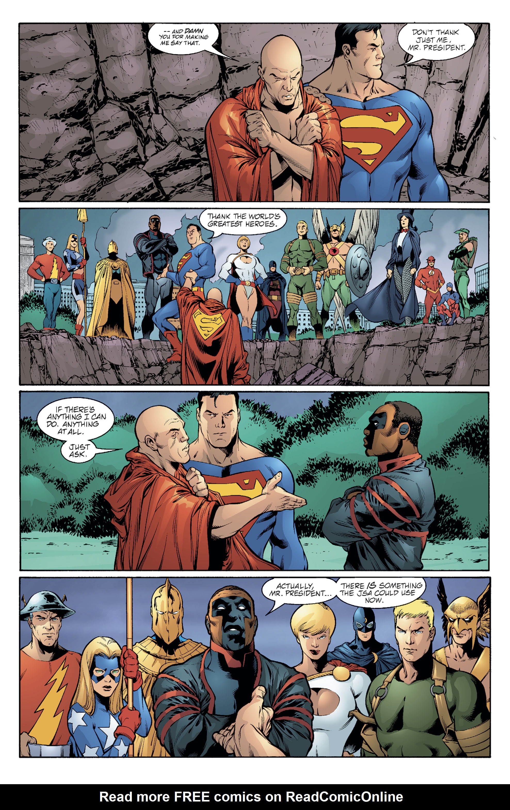 Read online JSA by Geoff Johns comic -  Issue # TPB 2 (Part 4) - 117