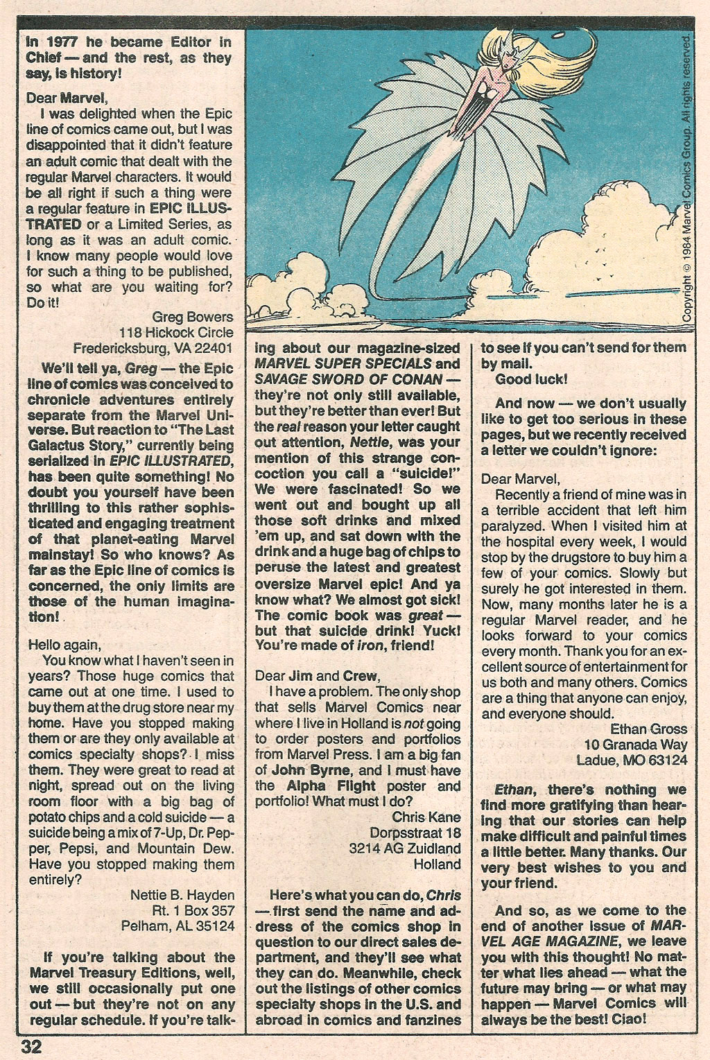 Read online Marvel Age comic -  Issue #24 - 33