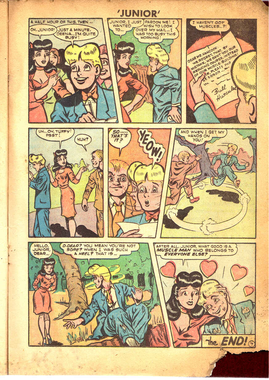 Read online Junior (1947) comic -  Issue #16 - 17
