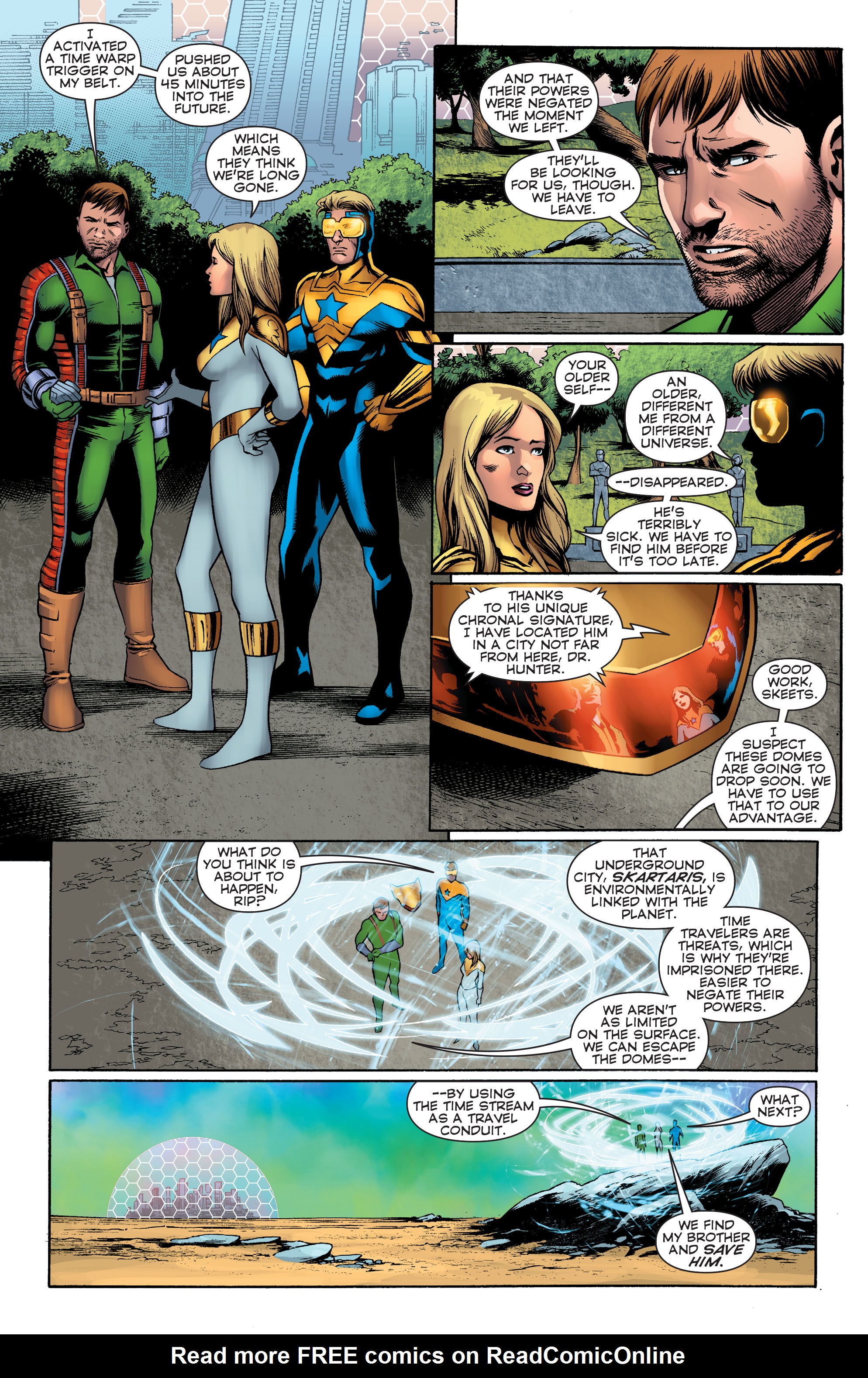 Read online Convergence Booster Gold comic -  Issue #2 - 10