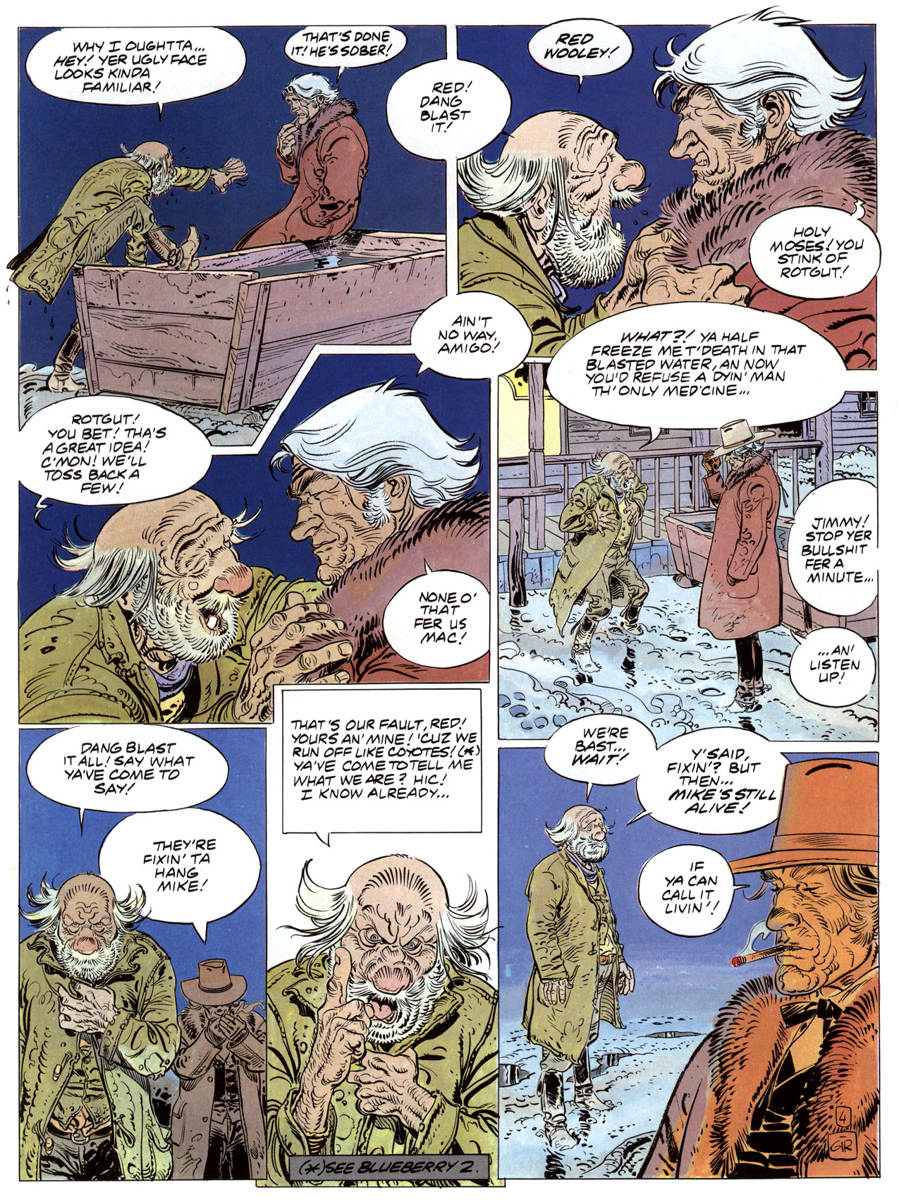 Read online Epic Graphic Novel: Blueberry comic -  Issue #4 - 10