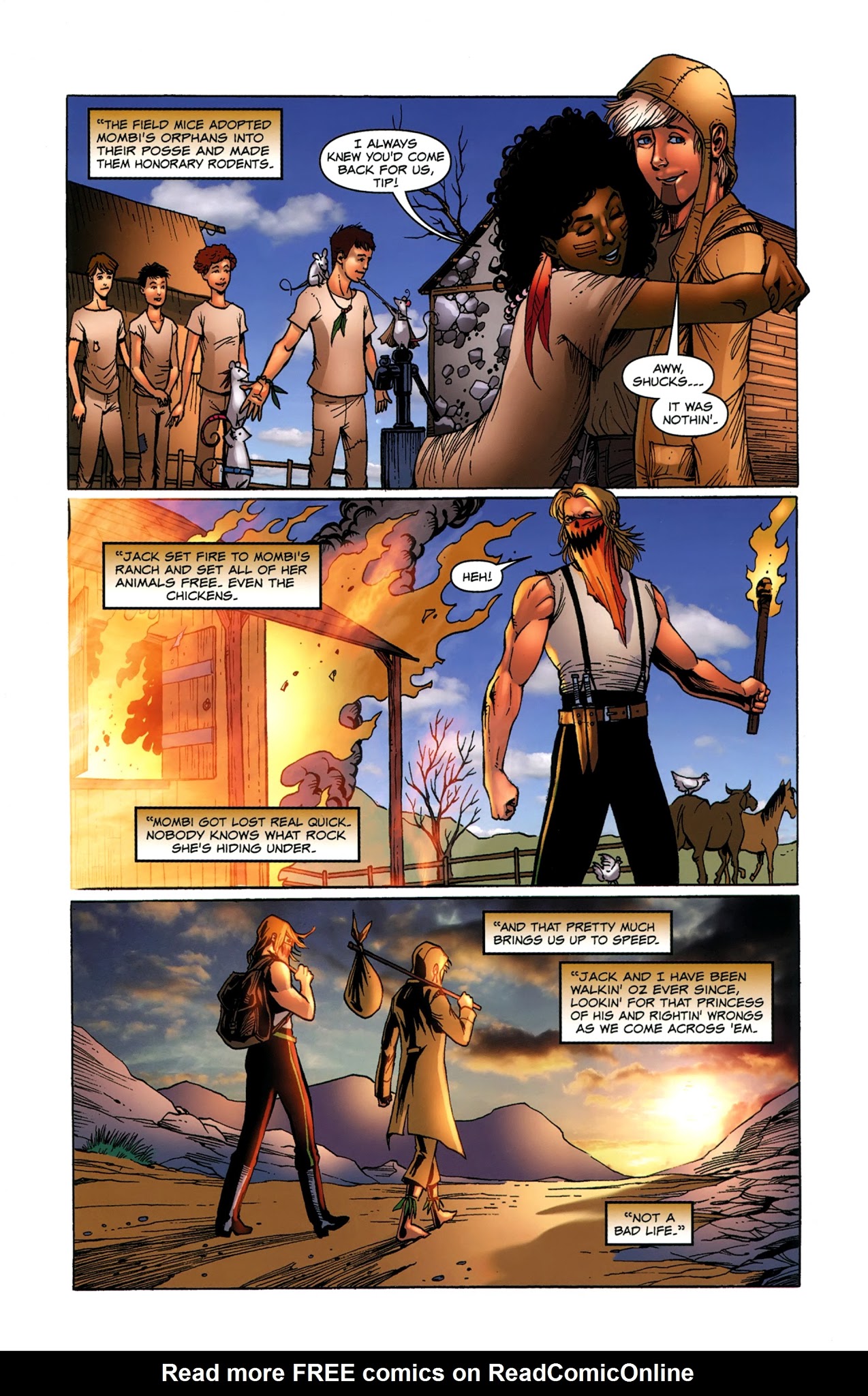 Read online Legend of Oz: The Wicked West comic -  Issue #8 - 22