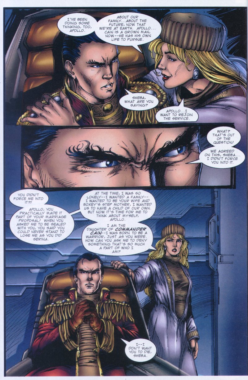 Read online Battlestar Galactica (1995) comic -  Issue #2 - 21