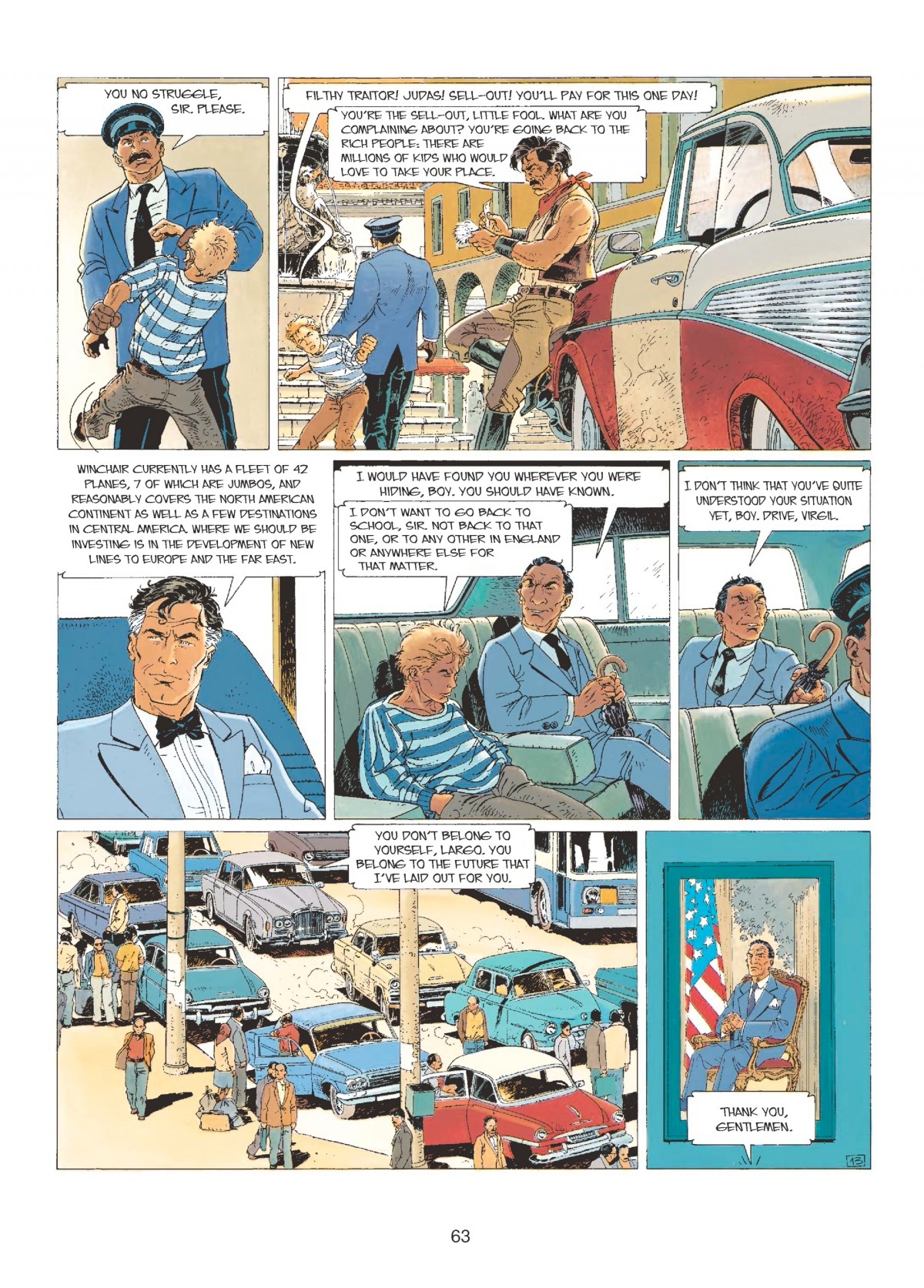 Read online Largo Winch comic -  Issue # TPB 1 - 63
