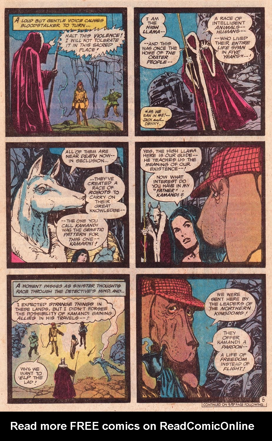 Read online Kamandi, The Last Boy On Earth comic -  Issue #53 - 9