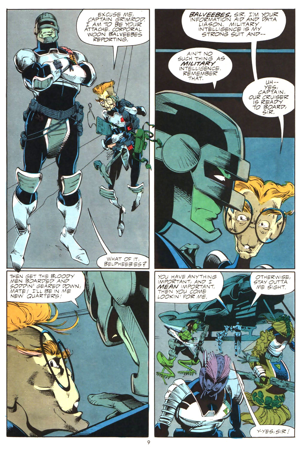 Read online Alien Legion (1987) comic -  Issue #6 - 12
