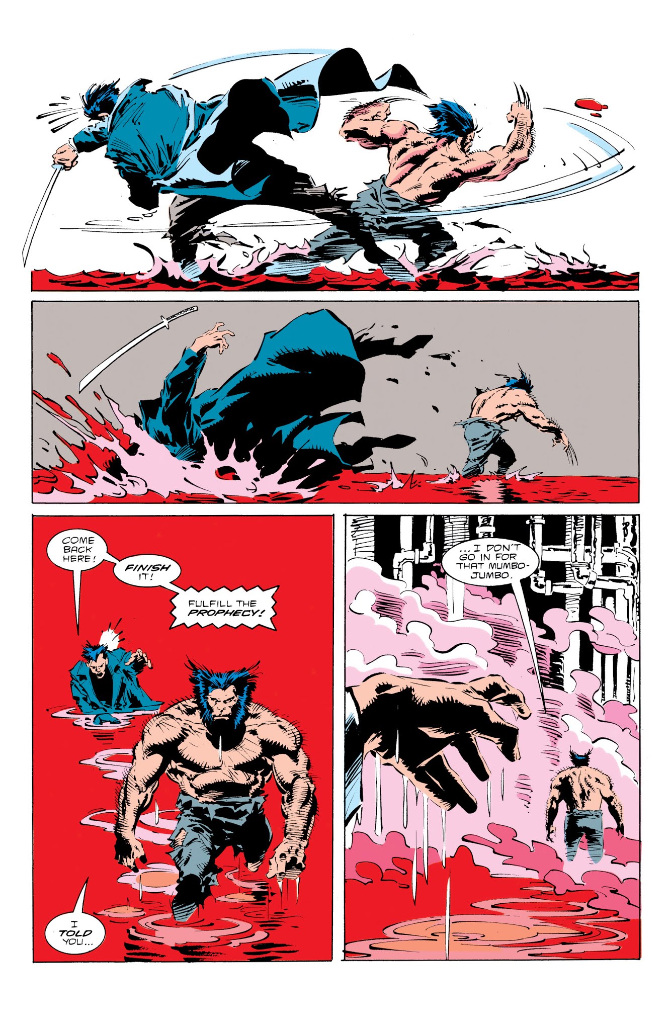 Read online Wolverine By Larry Hama & Marc Silvestri comic -  Issue # TPB 1 (Part 2) - 19