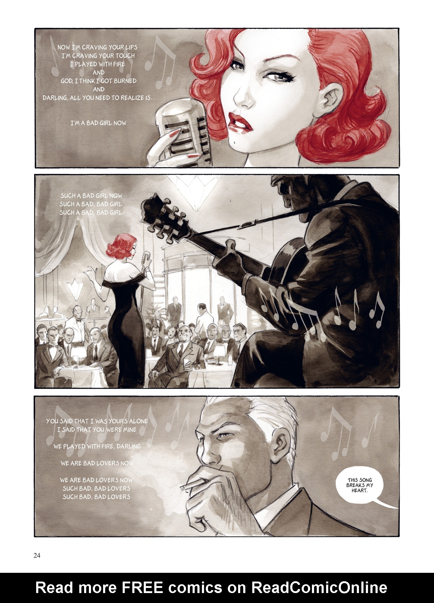 Read online Noir Burlesque comic -  Issue #2 - 22