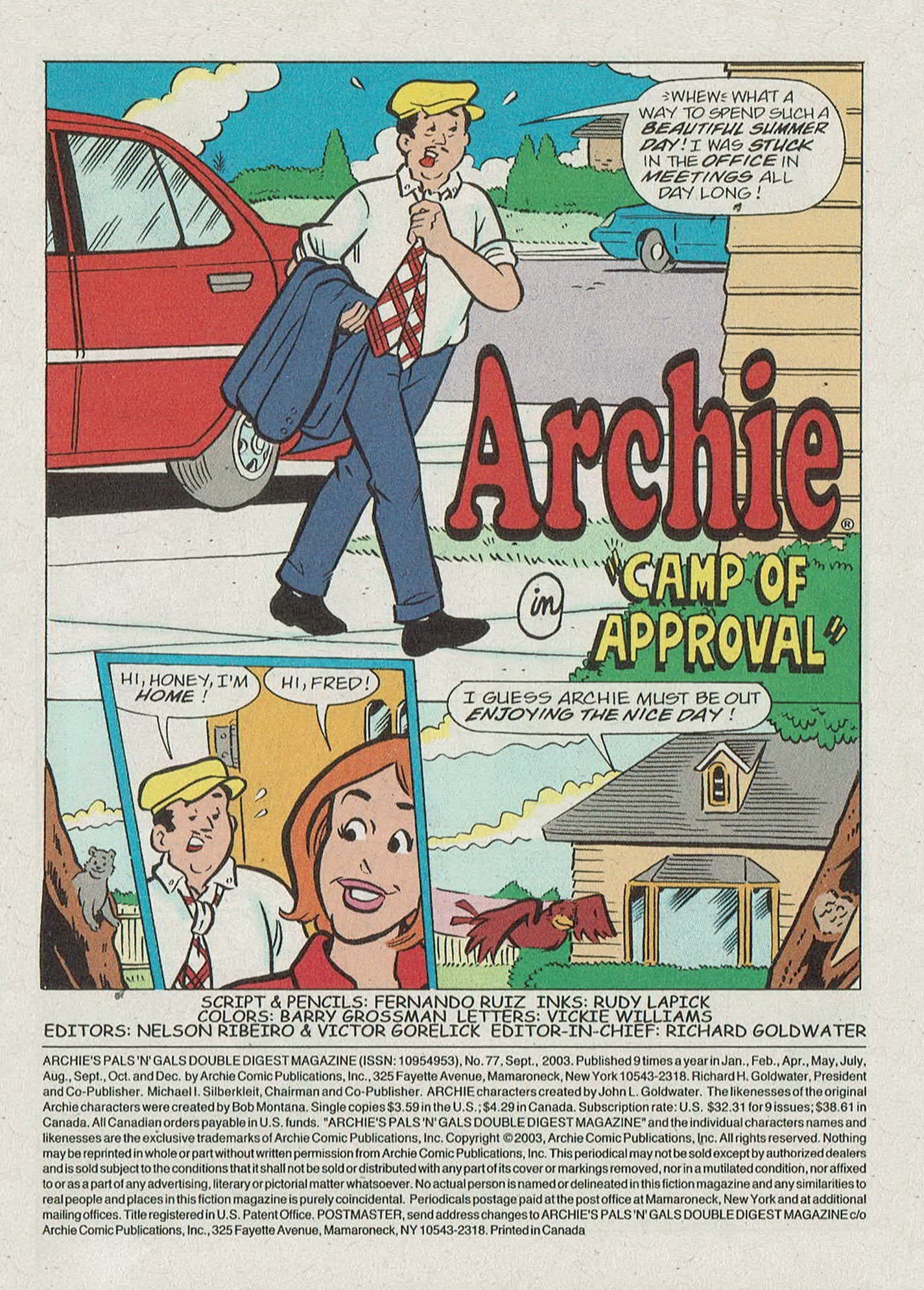 Read online Archie's Pals 'n' Gals Double Digest Magazine comic -  Issue #77 - 3
