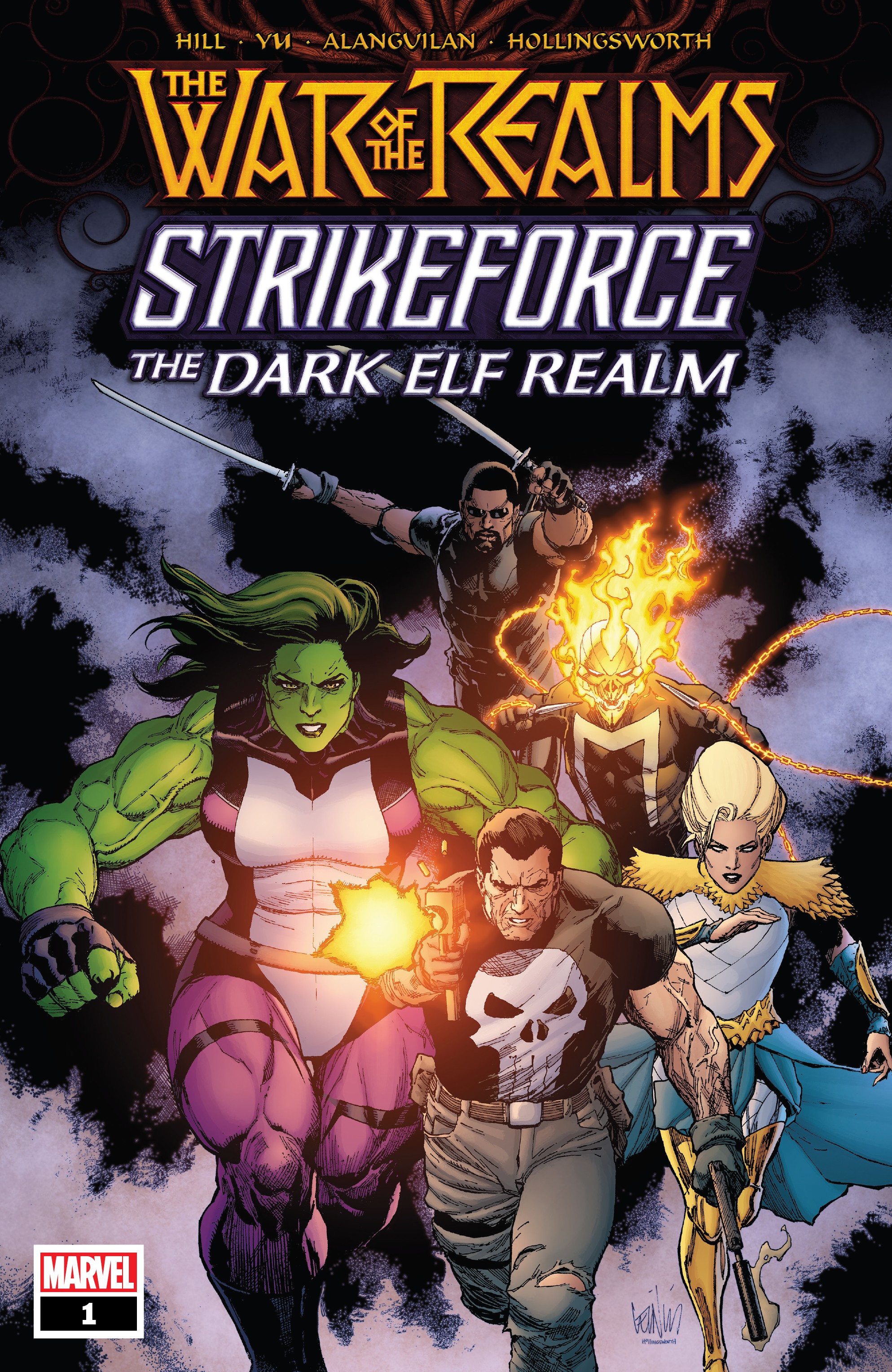 Read online War Of The Realms Strikeforce comic -  Issue # The Dark Elf Realm - 1