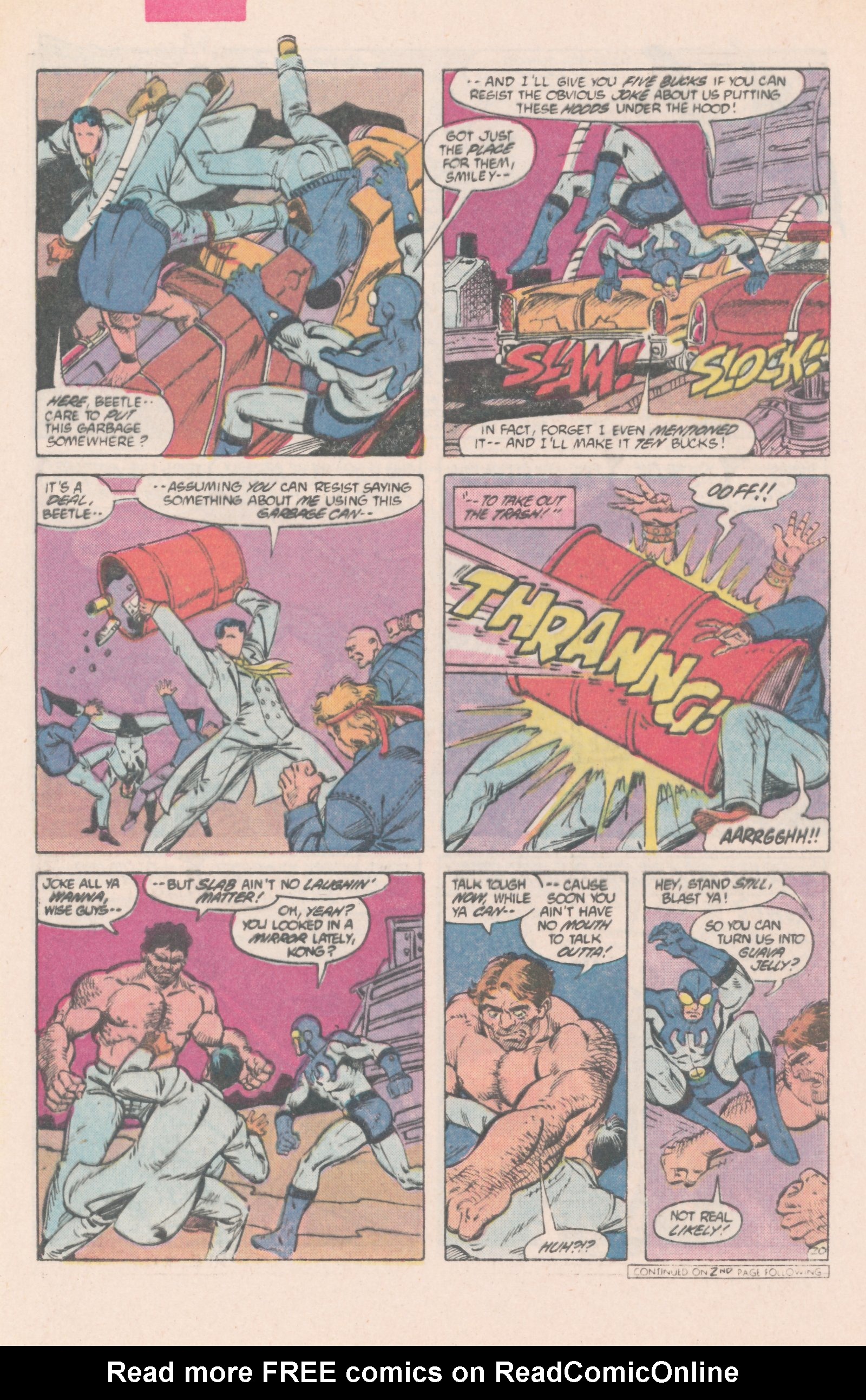 Read online Blue Beetle (1986) comic -  Issue #5 - 28