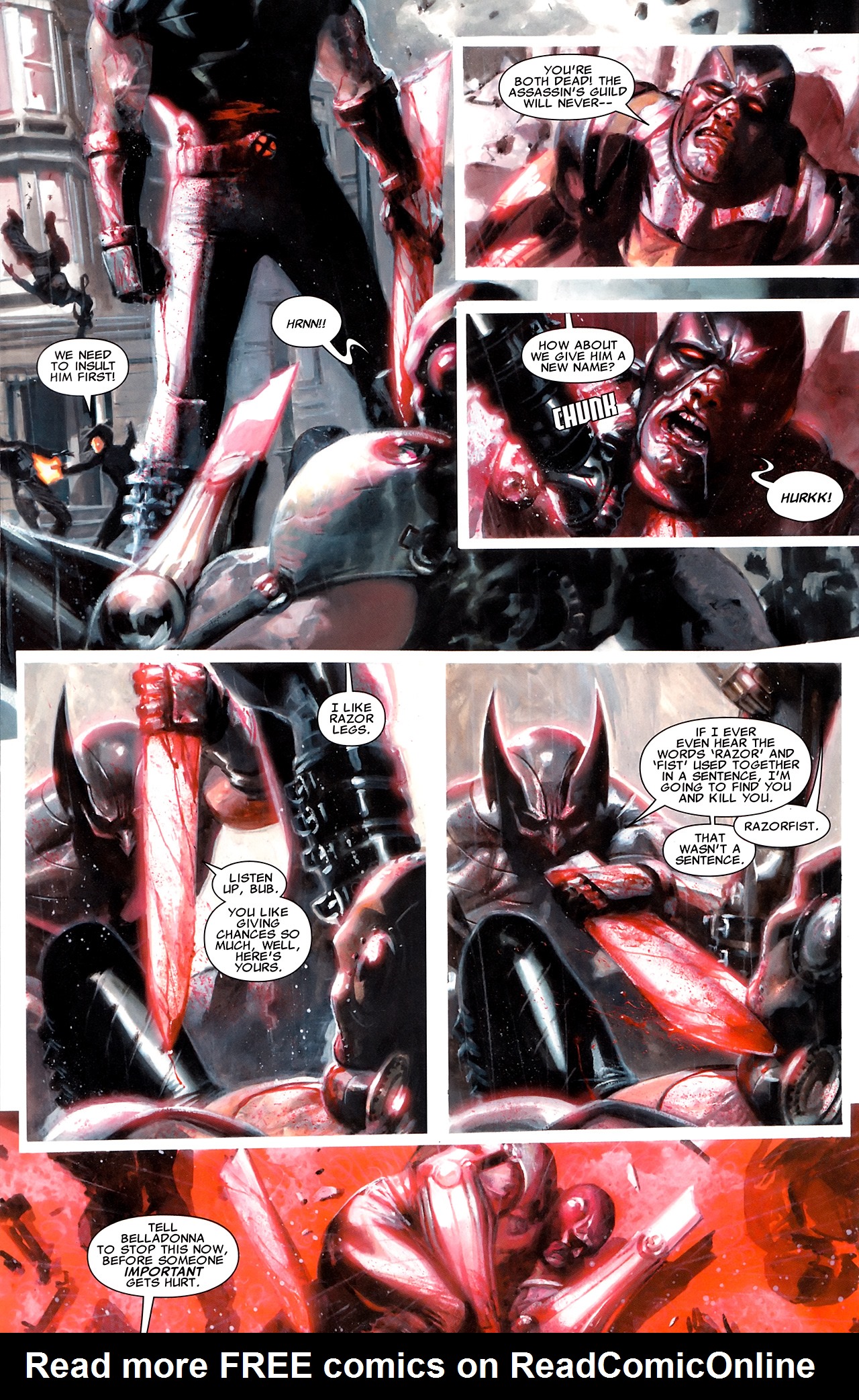 Read online X-Force: Sex and Violence comic -  Issue #2 - 8