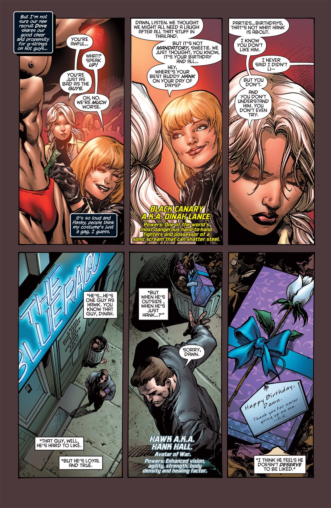 Read online Birds of Prey (2010) comic -  Issue #7 - 12