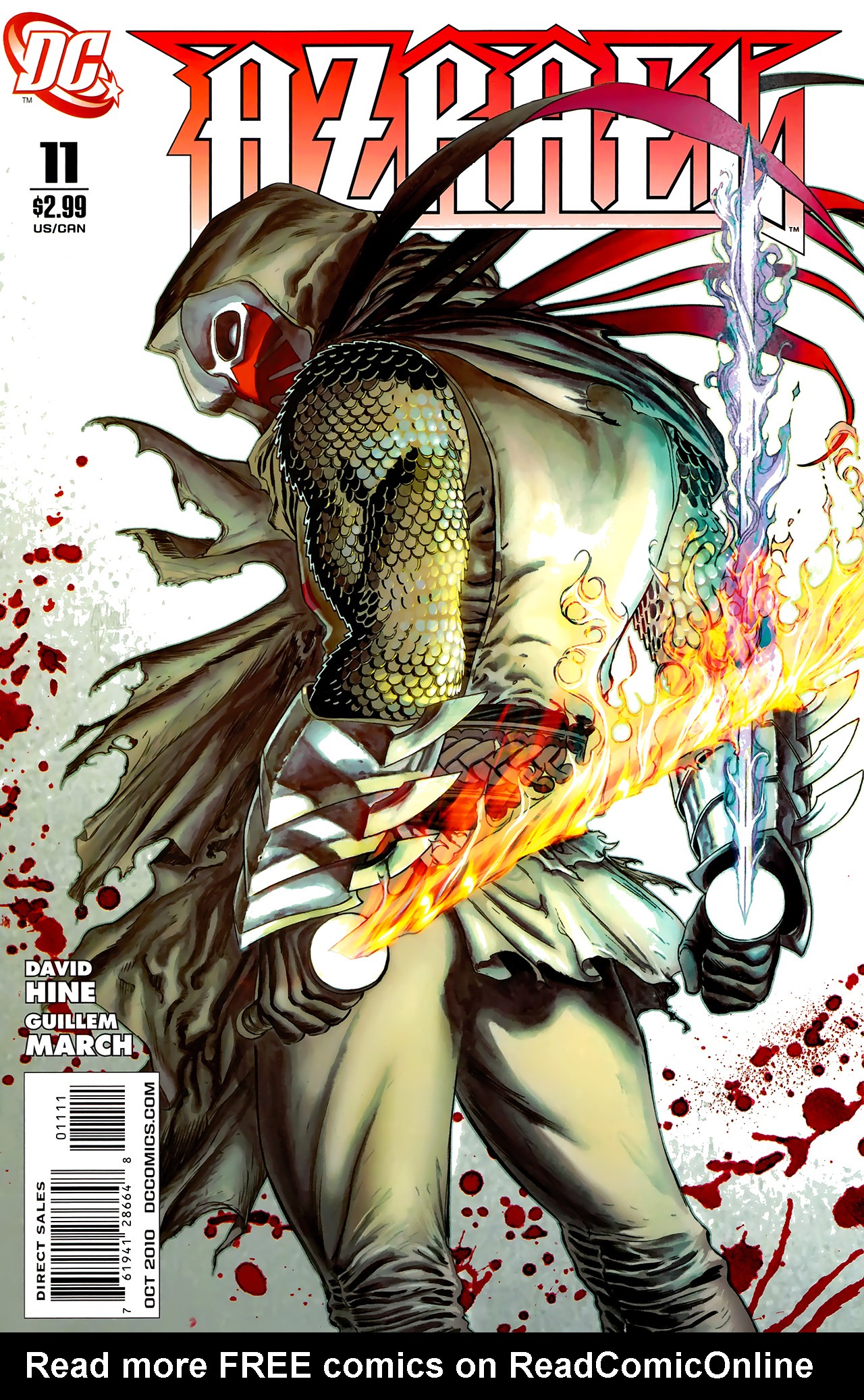 Read online Azrael (2009) comic -  Issue #11 - 1