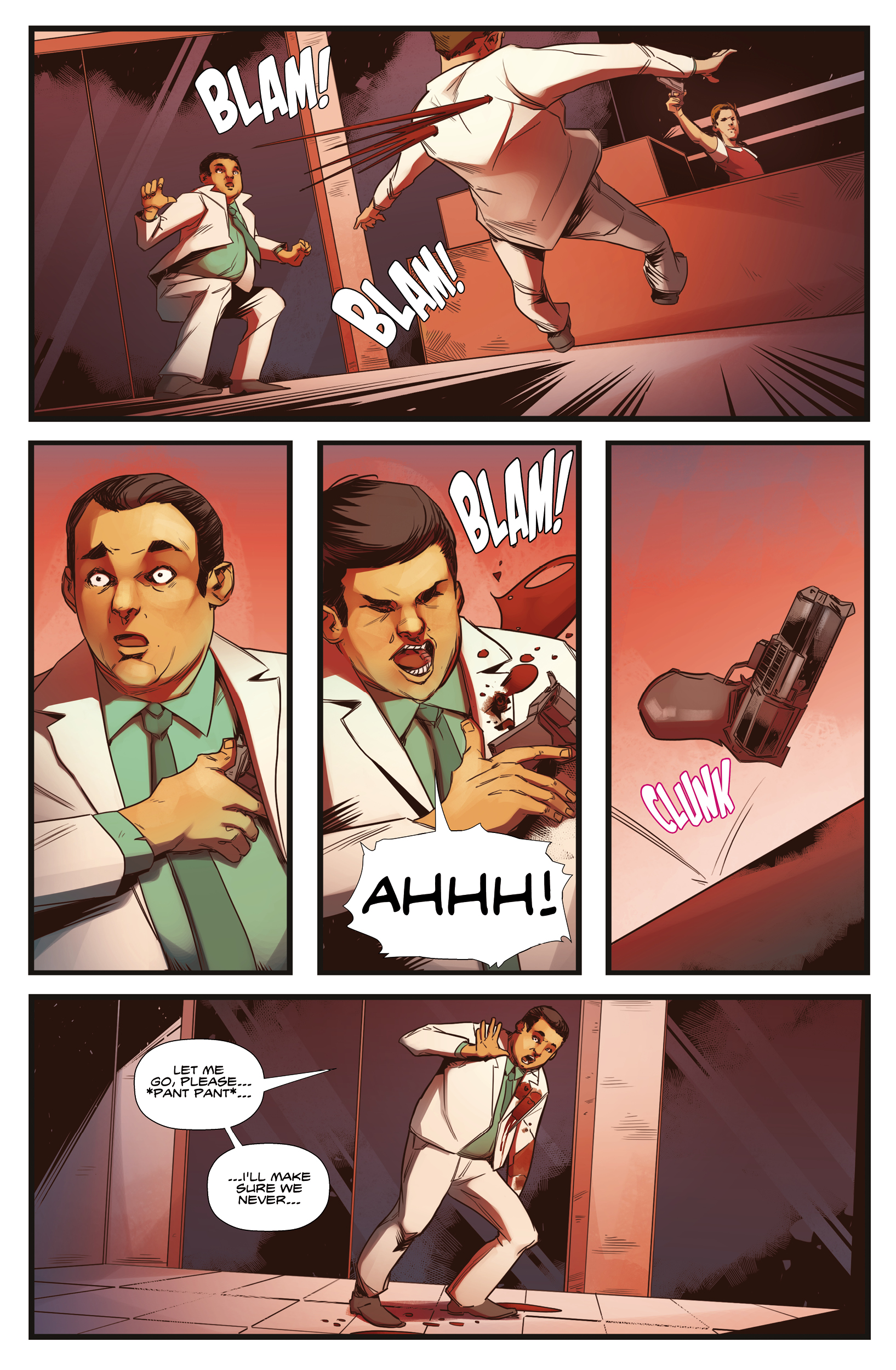 Read online Hotline Miami 2: Wrong Number comic -  Issue #3 - 7