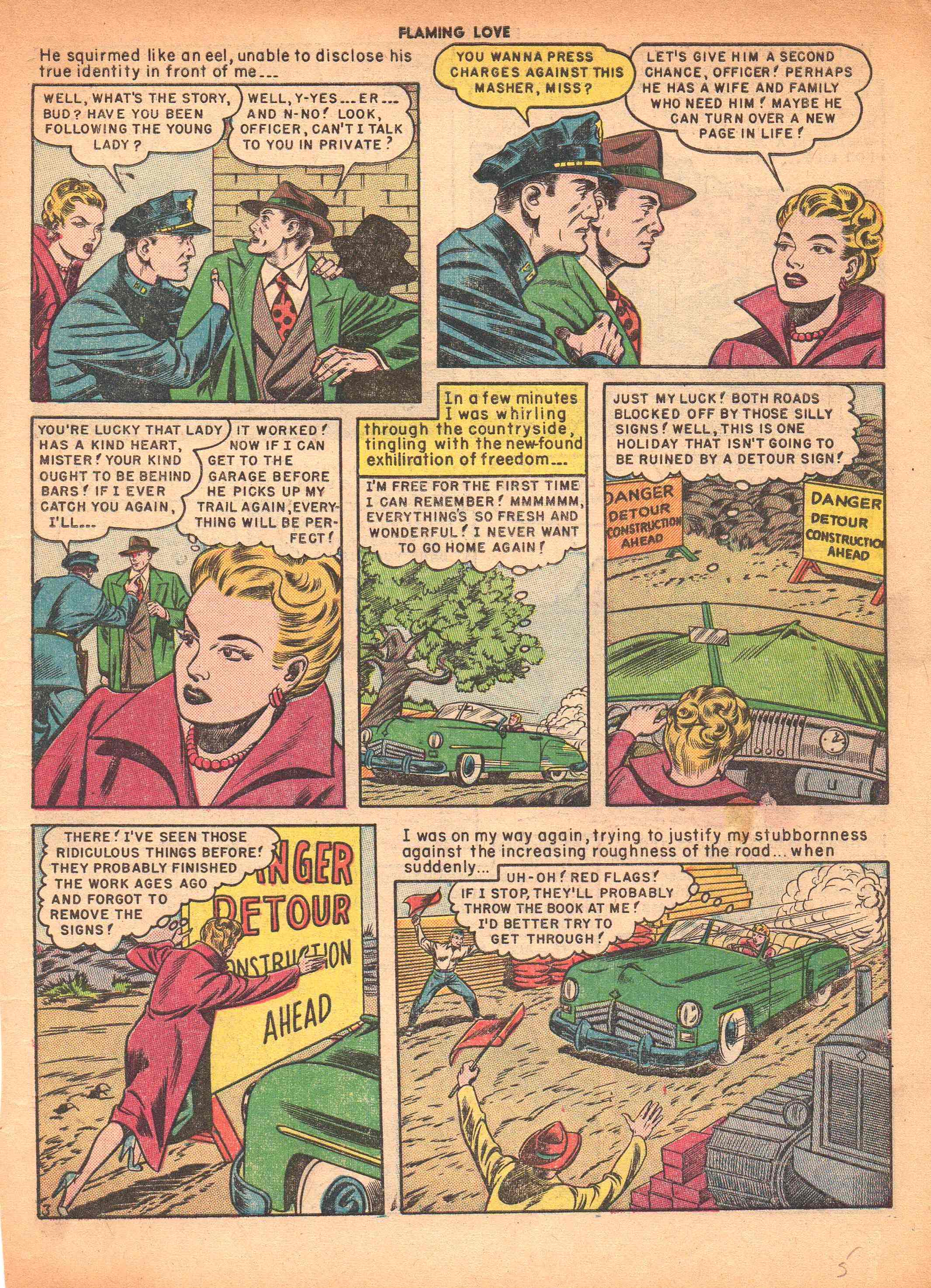 Read online Flaming Love comic -  Issue #5 - 4