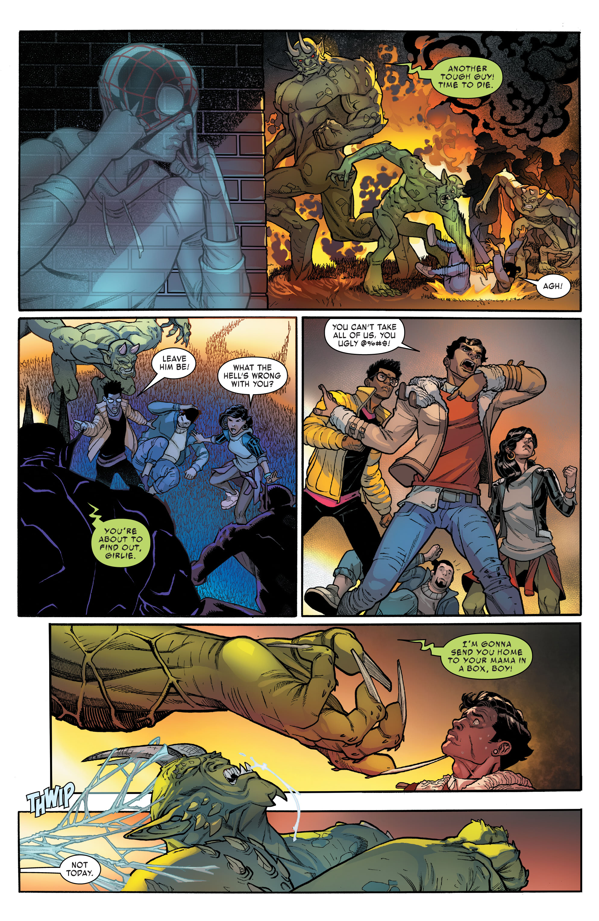 Read online Miles Morales: Spider-Man comic -  Issue #15 - 11