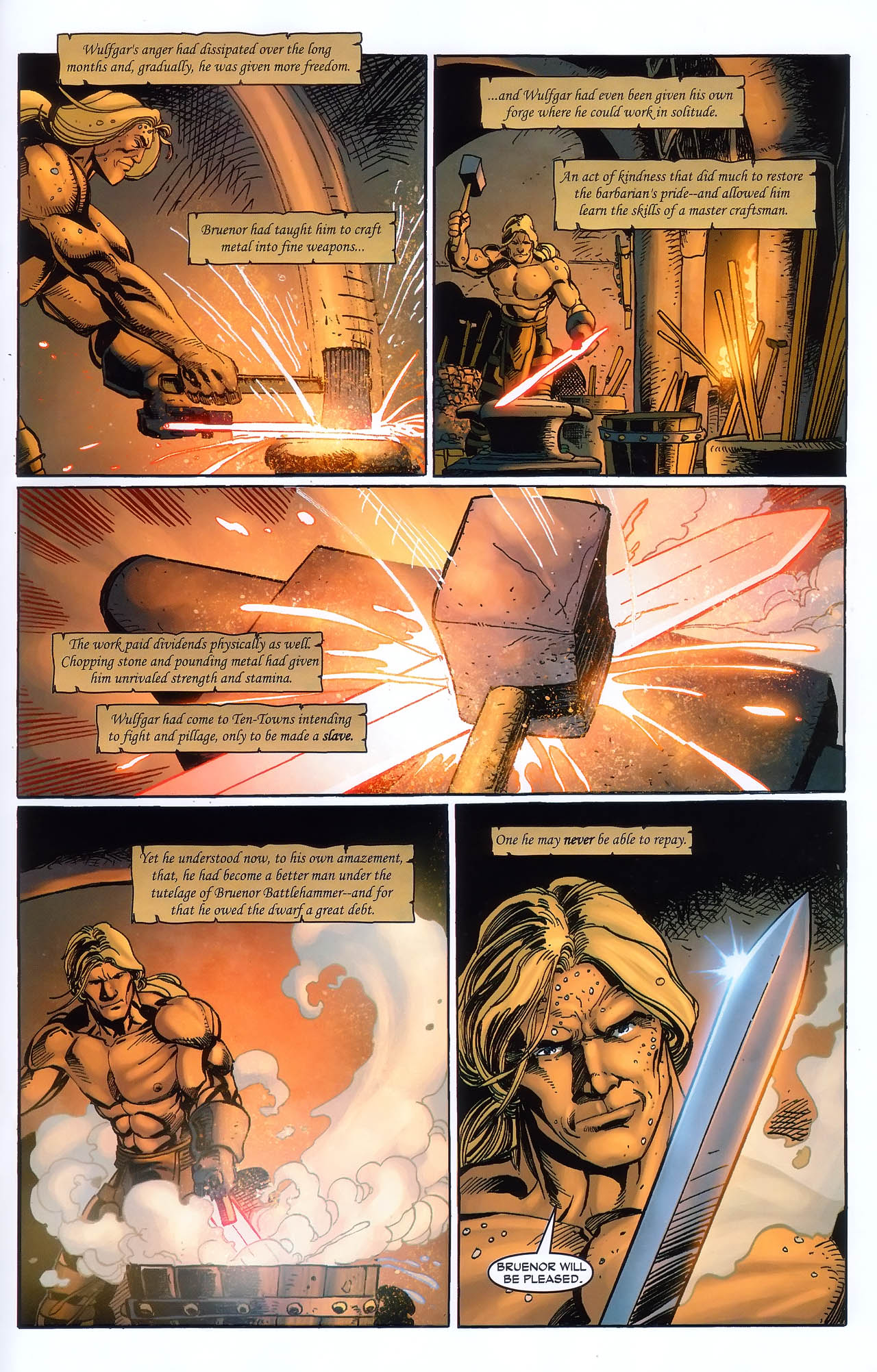 Read online Forgotten Realms: The Crystal Shard comic -  Issue #1 - 36