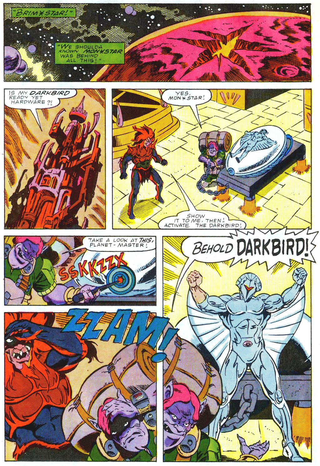 Read online SilverHawks comic -  Issue #7 - 9