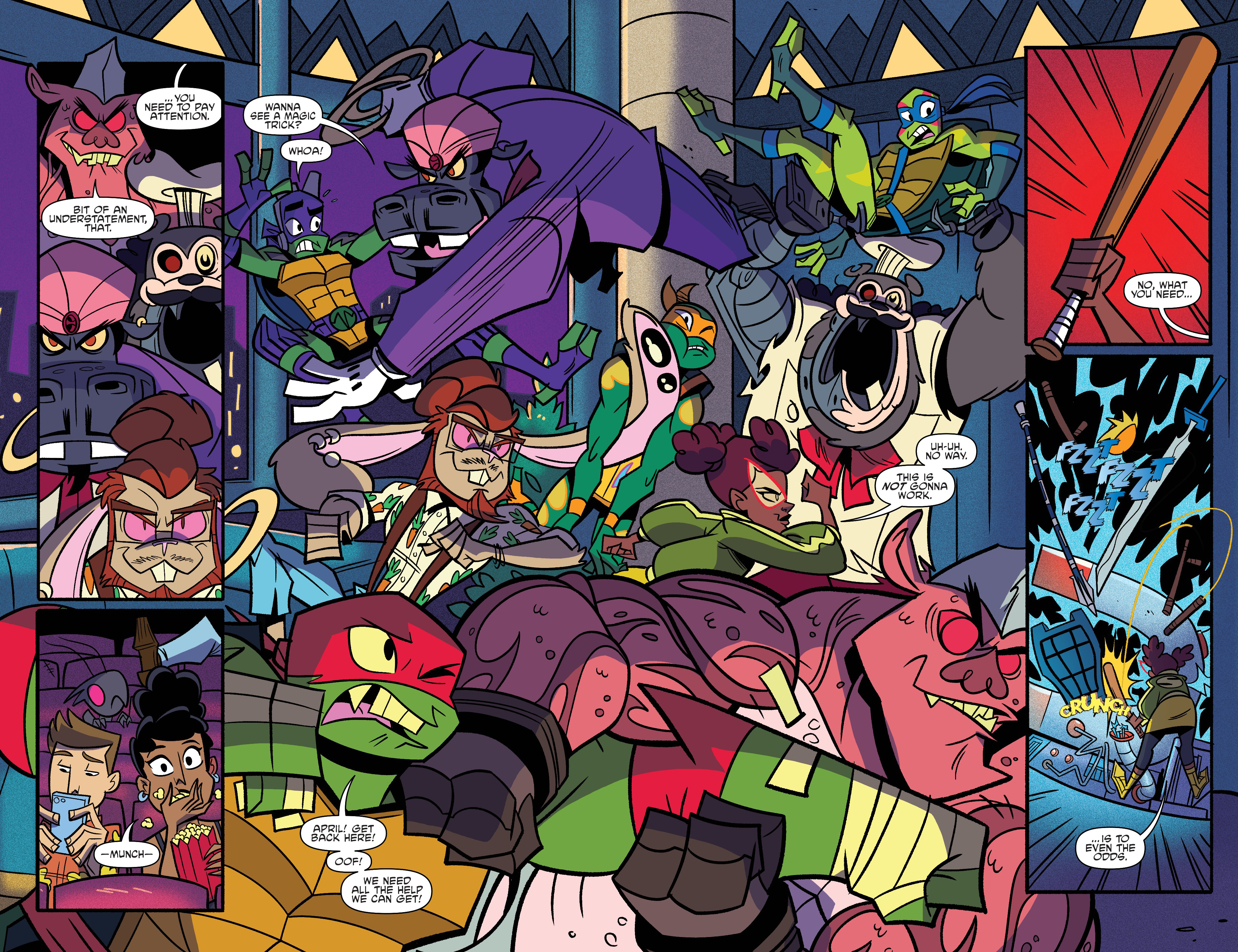 Read online Rise of the Teenage Mutant Ninja Turtles comic -  Issue #5 - 15