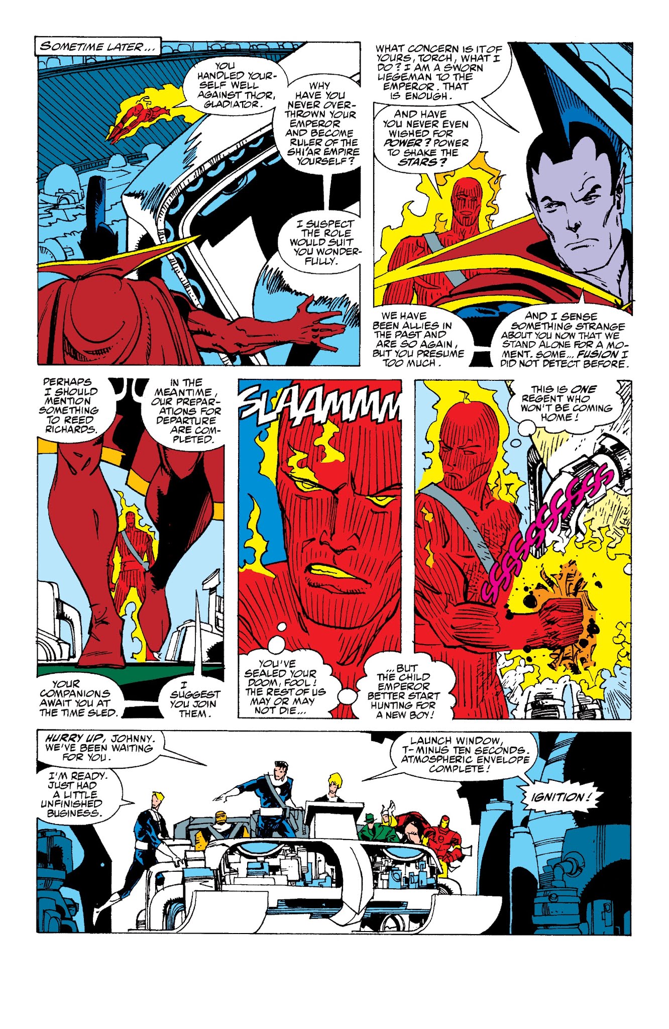 Read online Fantastic Four Visionaries: Walter Simonson comic -  Issue # TPB 1 (Part 2) - 35