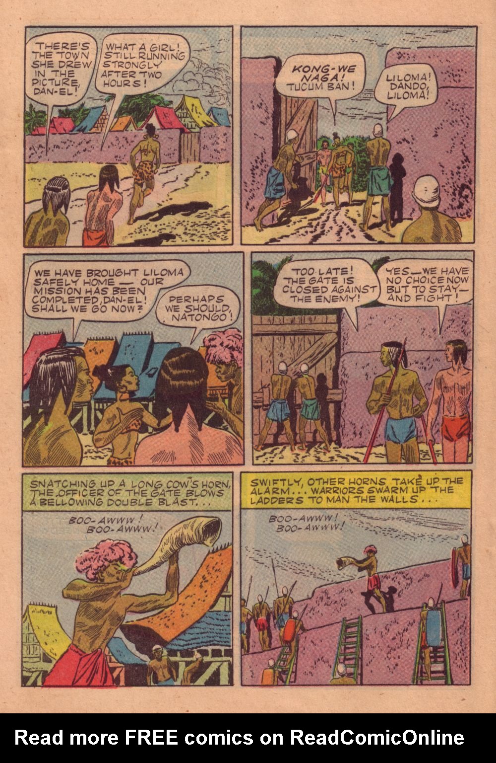 Read online Tarzan (1948) comic -  Issue #27 - 32